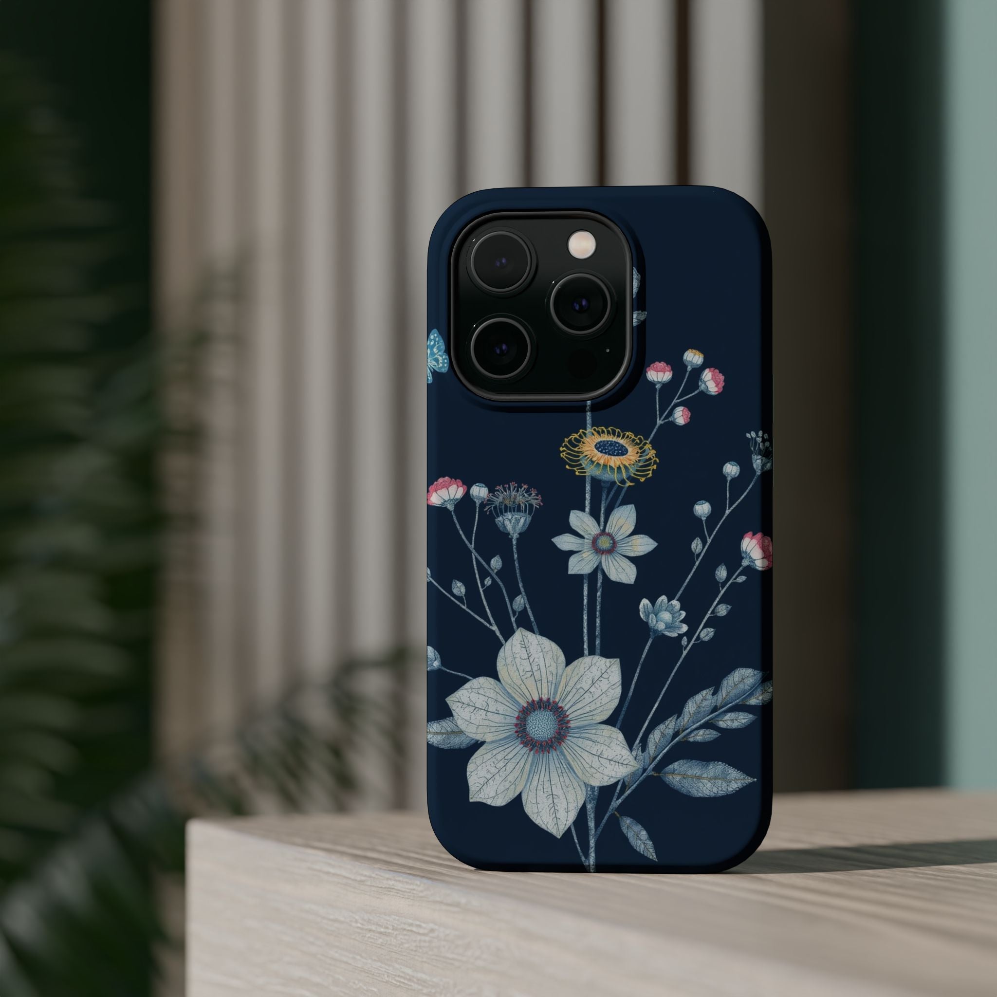 iPhone Vibrant Pressed Botanicals Design Slim Everyday Designer · iPhone Case