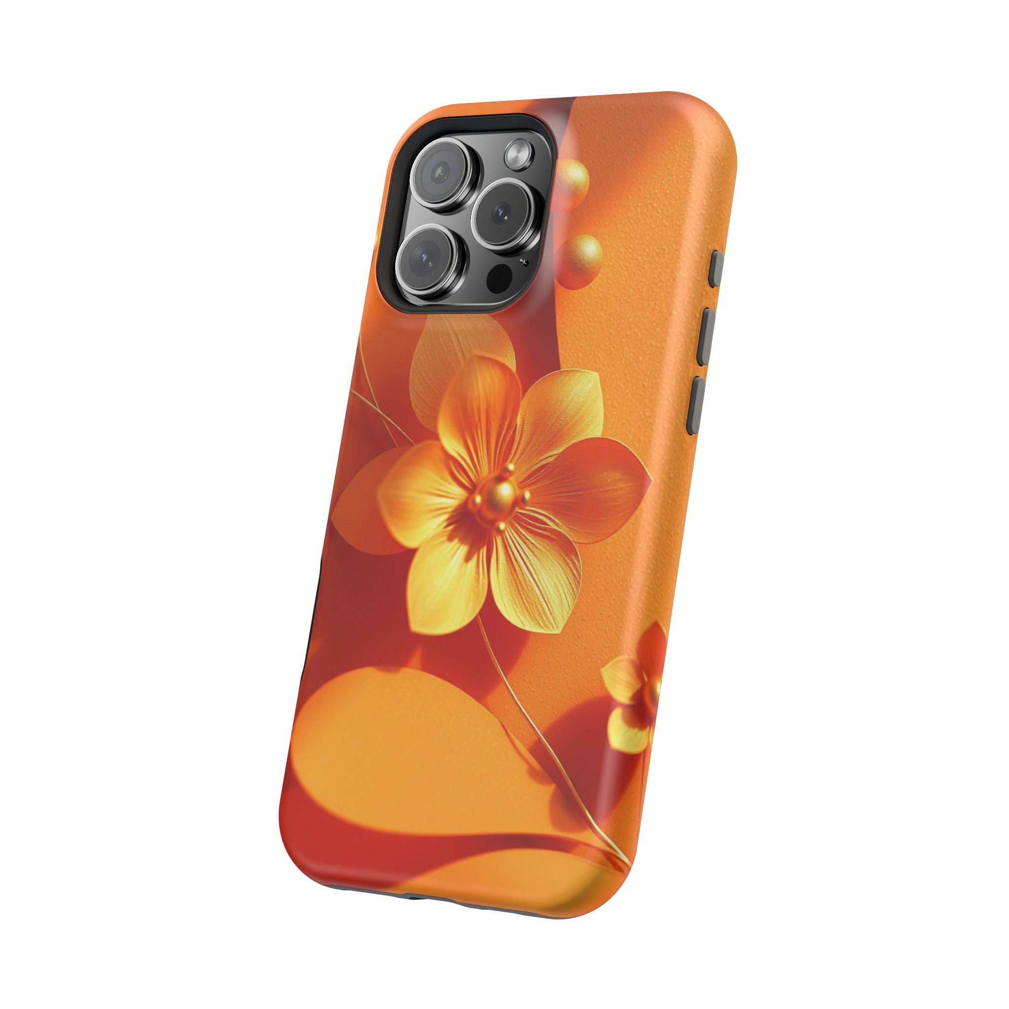 iPhone Floral Geometric Gold Foil Luxury Slim Everyday iPhone Designer · iPhone