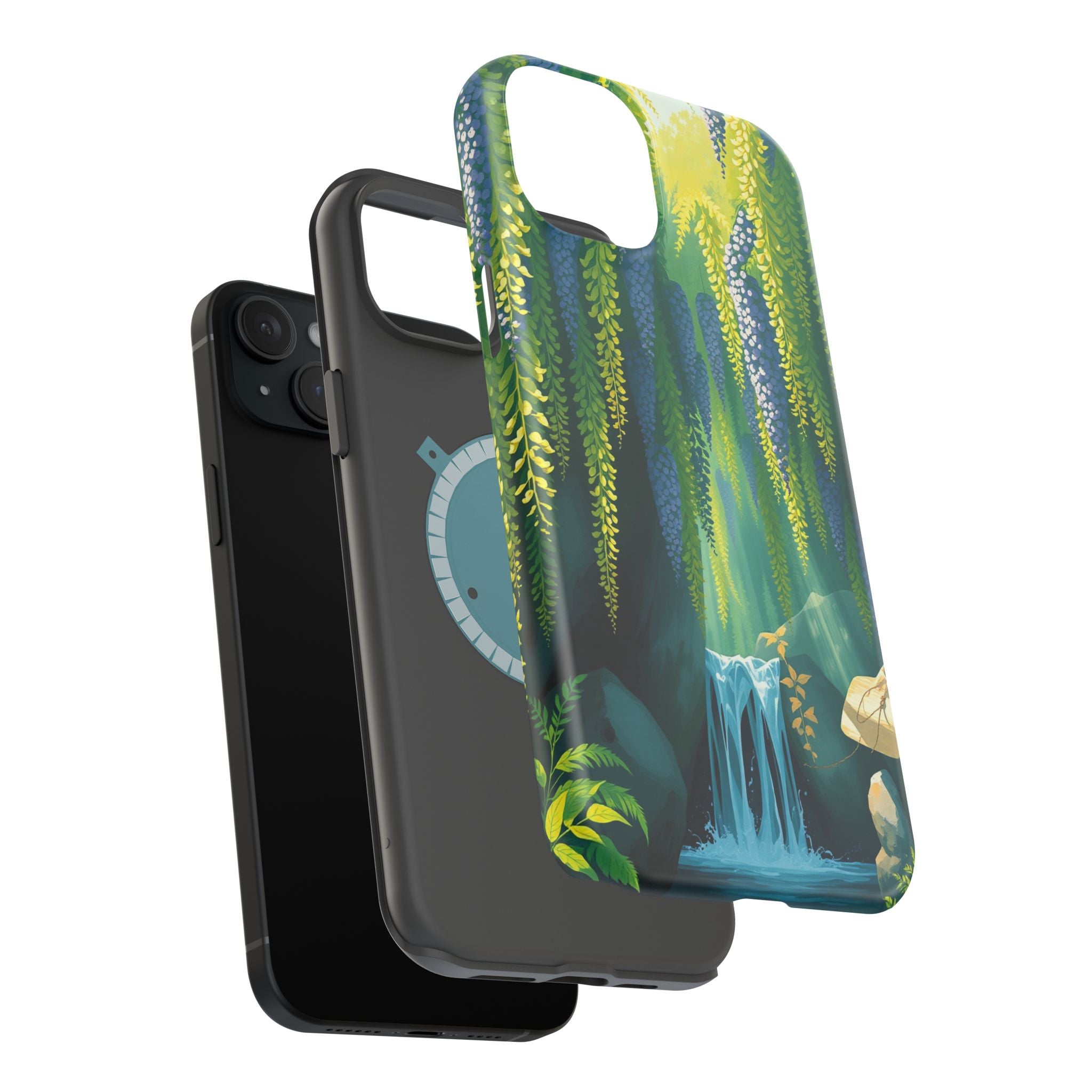 iPhone Wisteria Cascade Mystic Art Bold Modern Everyday Snap Case · iPhone Case