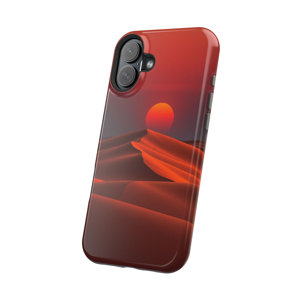 iPhone Sand Dunes at Dusk Electric Art Slim Everyday Designer Case · iPhone Case