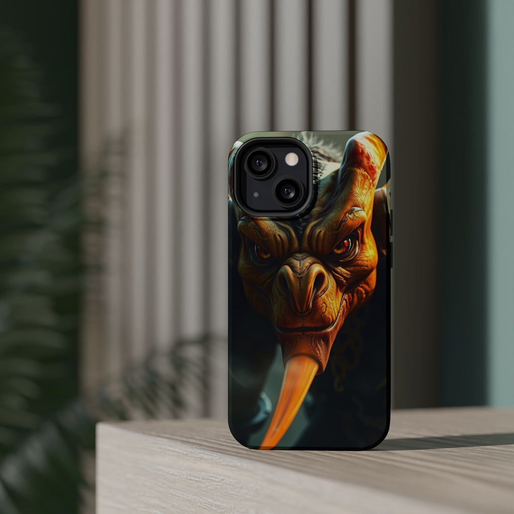 iPhone Mustard And Rust Goblin Mode Activated Slim Everyday Designer Case · iPho