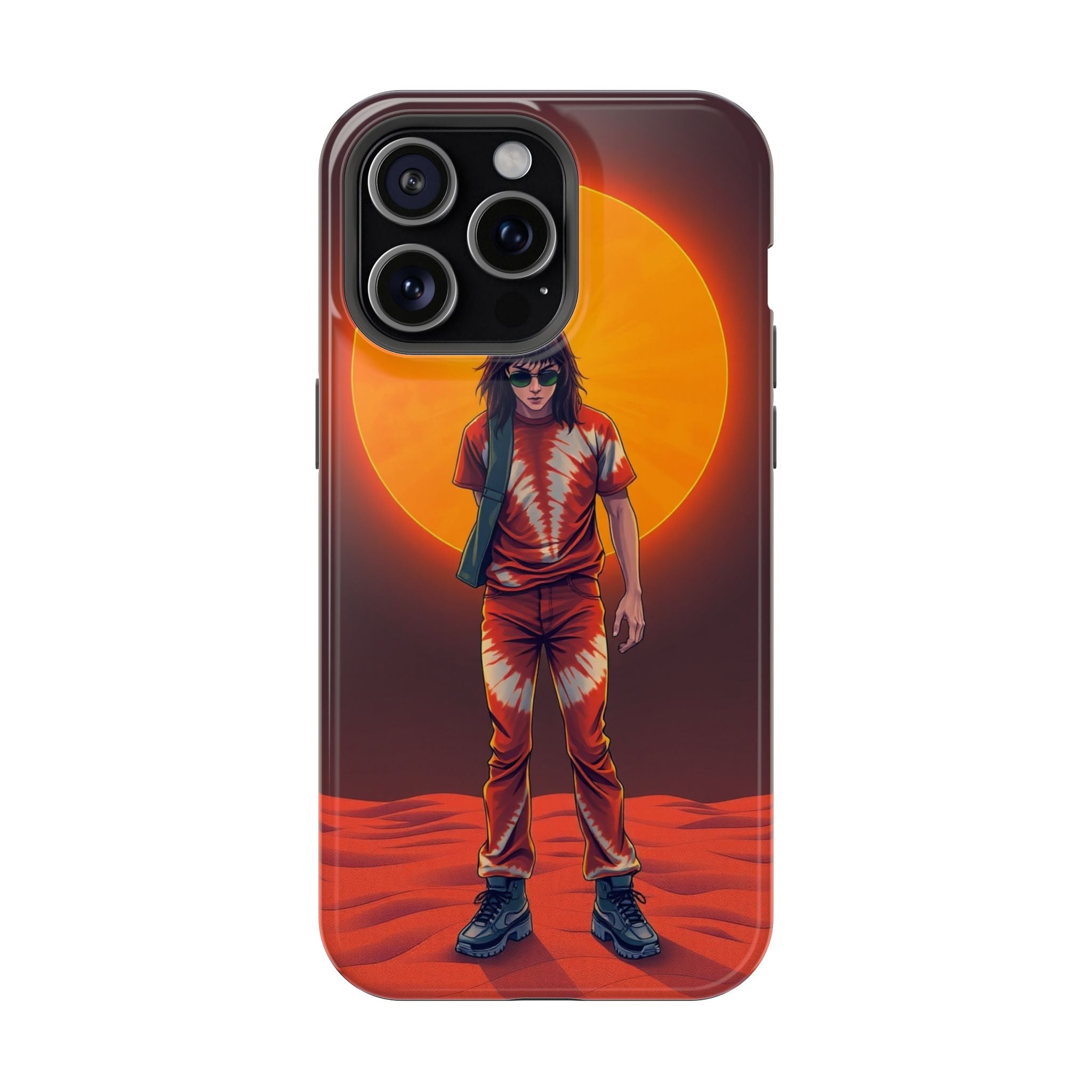 iPhone Tie-Dye 60s Enchanted Art Bold Modern Everyday Snap Case · iPhone Case