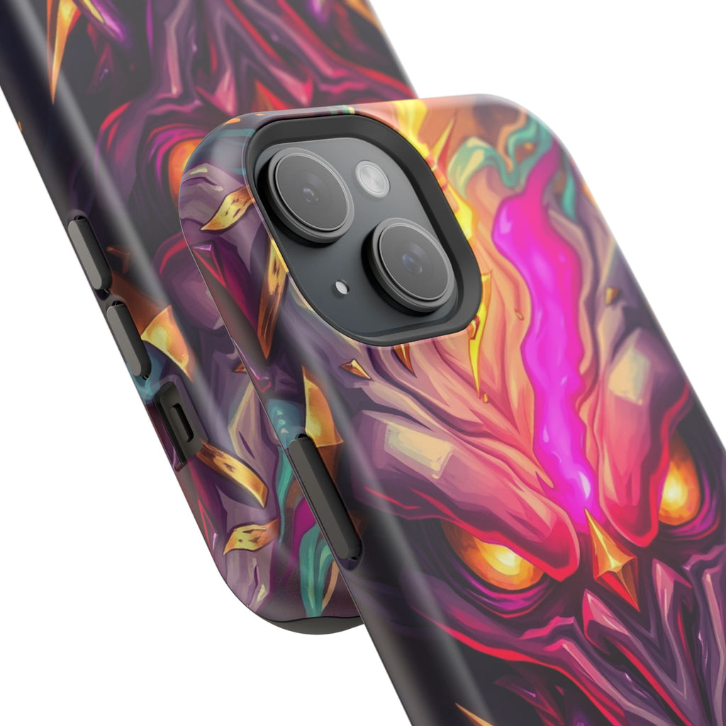 iPhone Chaos Goblin Energy Gold Foil Luxury Slim Everyday Designer Case · iPhone