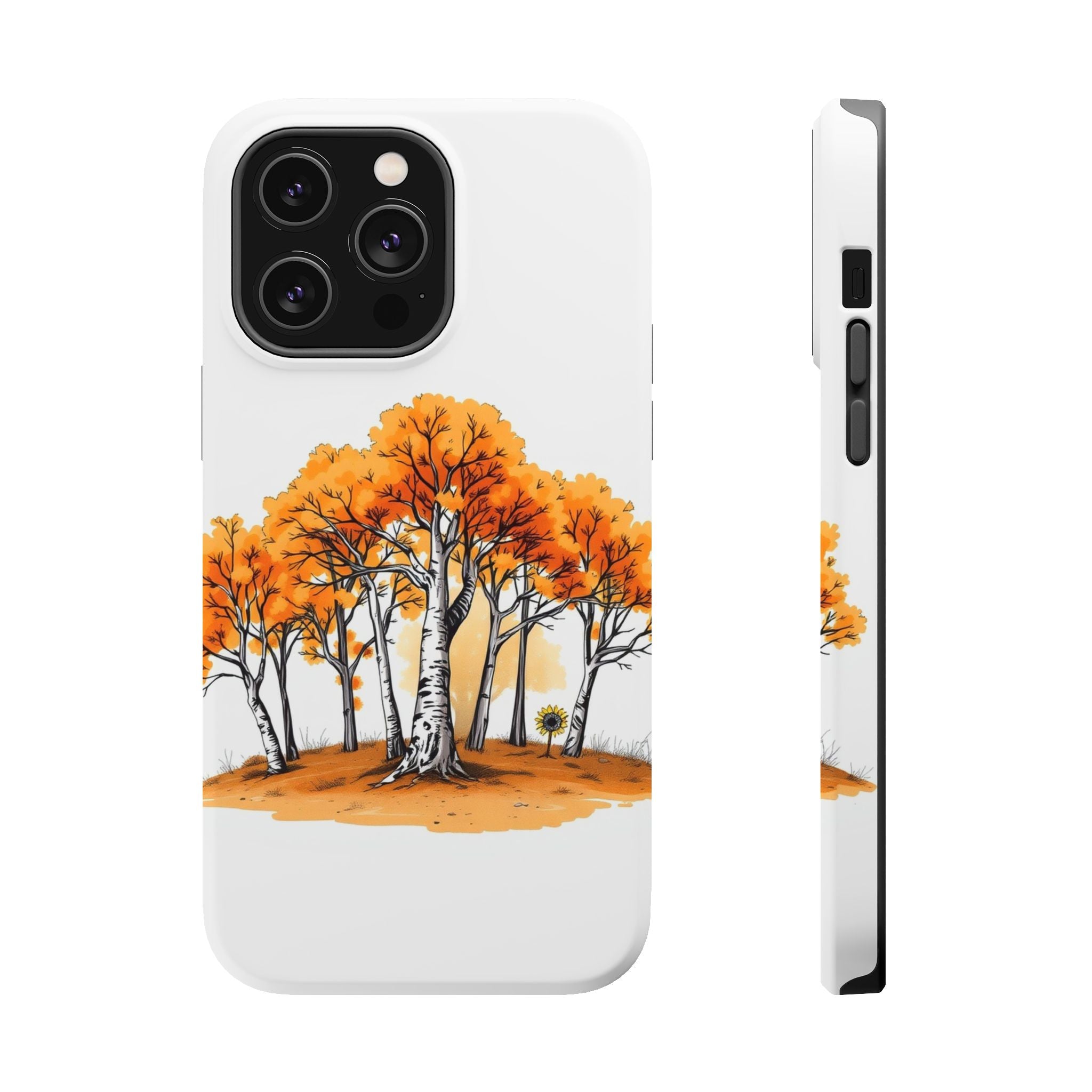 iPhone Dreamy Birch Grove Design Bold Modern Everyday Snap Case · iPhone Case