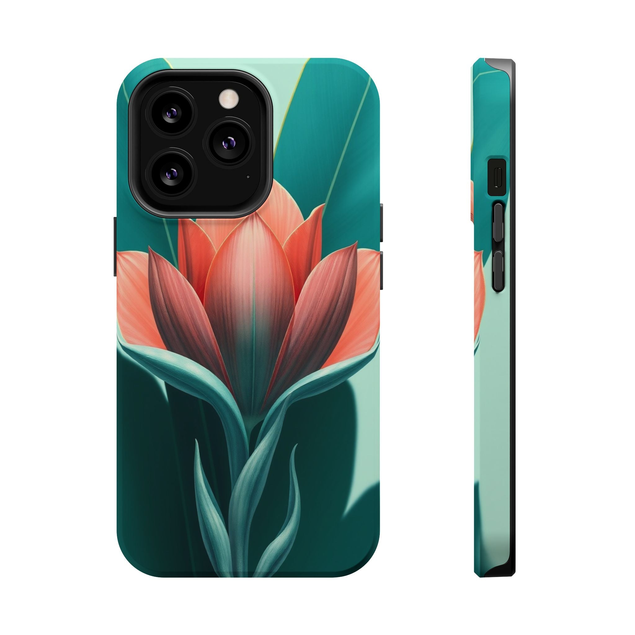 iPhone Dreamy Botanical Illustration Design Soft iPhone 14 Finish · iPhone Case