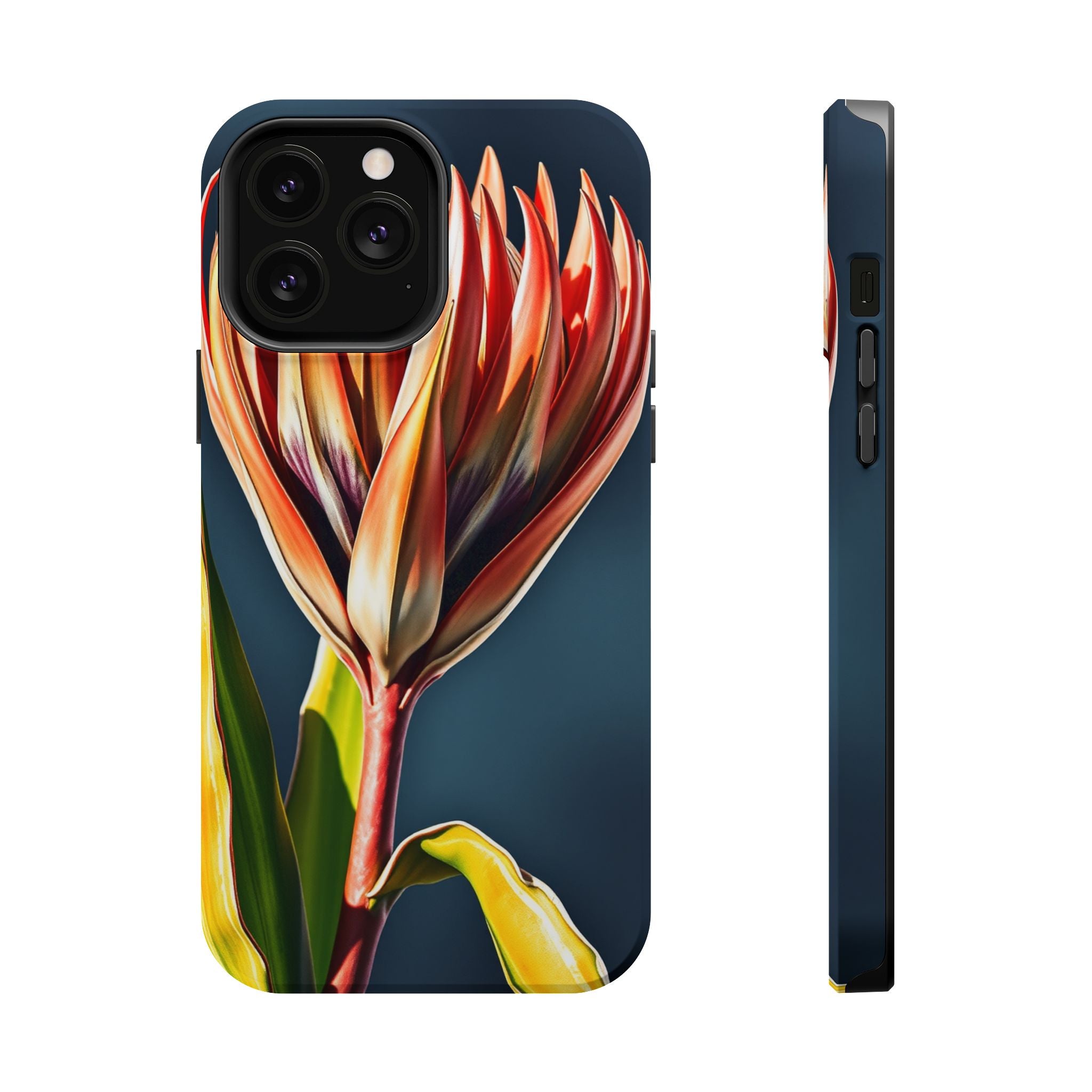 iPhone Protea Bold Vibrant Watercolor Slim Snap Case Ga · iPhone Case