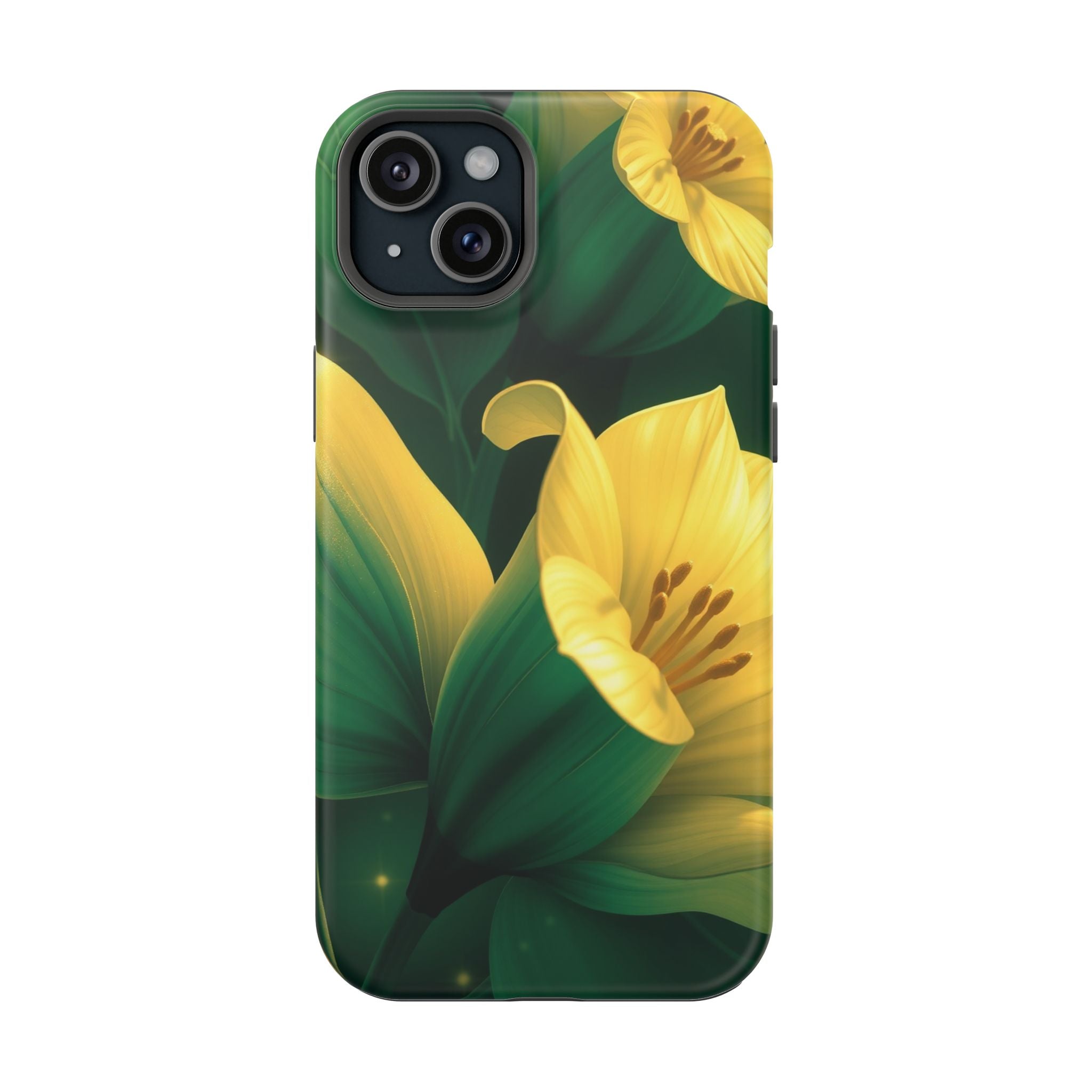 iPhone Night Bloomer Gold Foil Luxury Slim Everyday Designer Case · iPhone Case