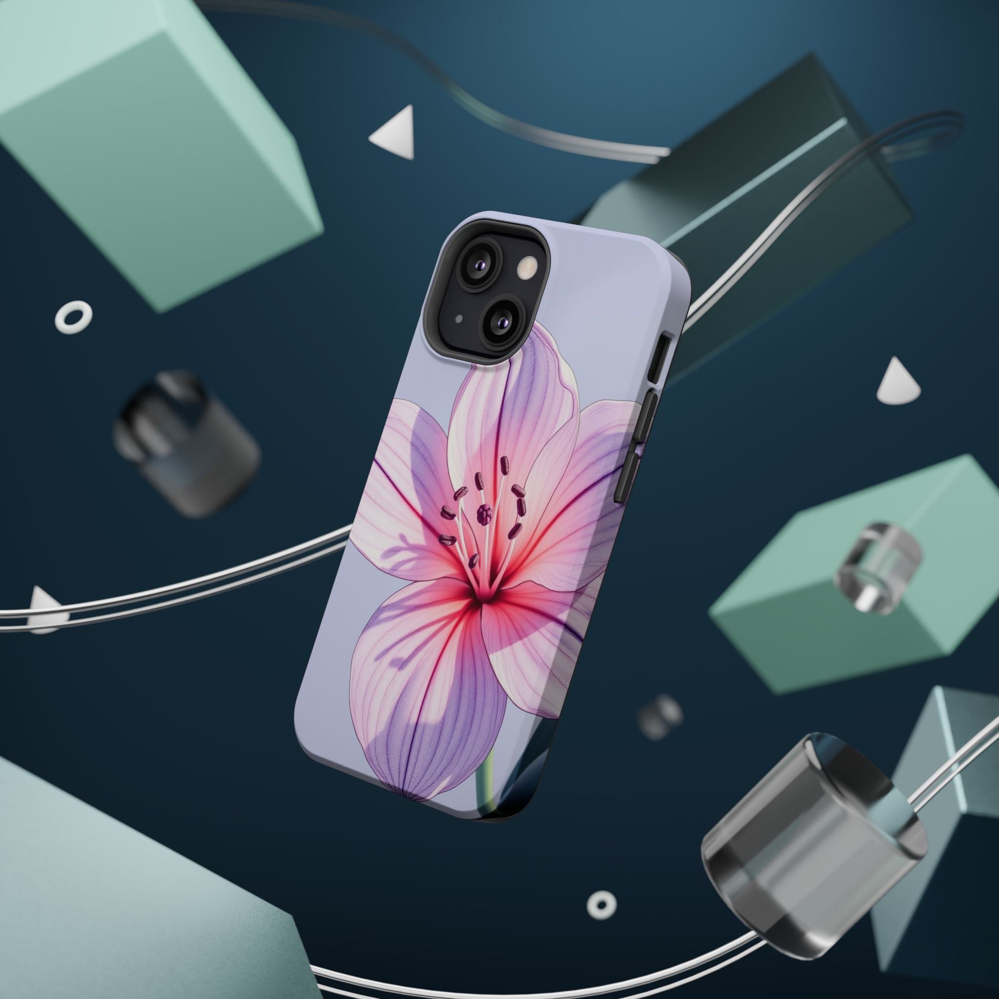 iPhone Lavender And Pearl Tropical Bloom Slim Everyday iPhone Designer · iPhone