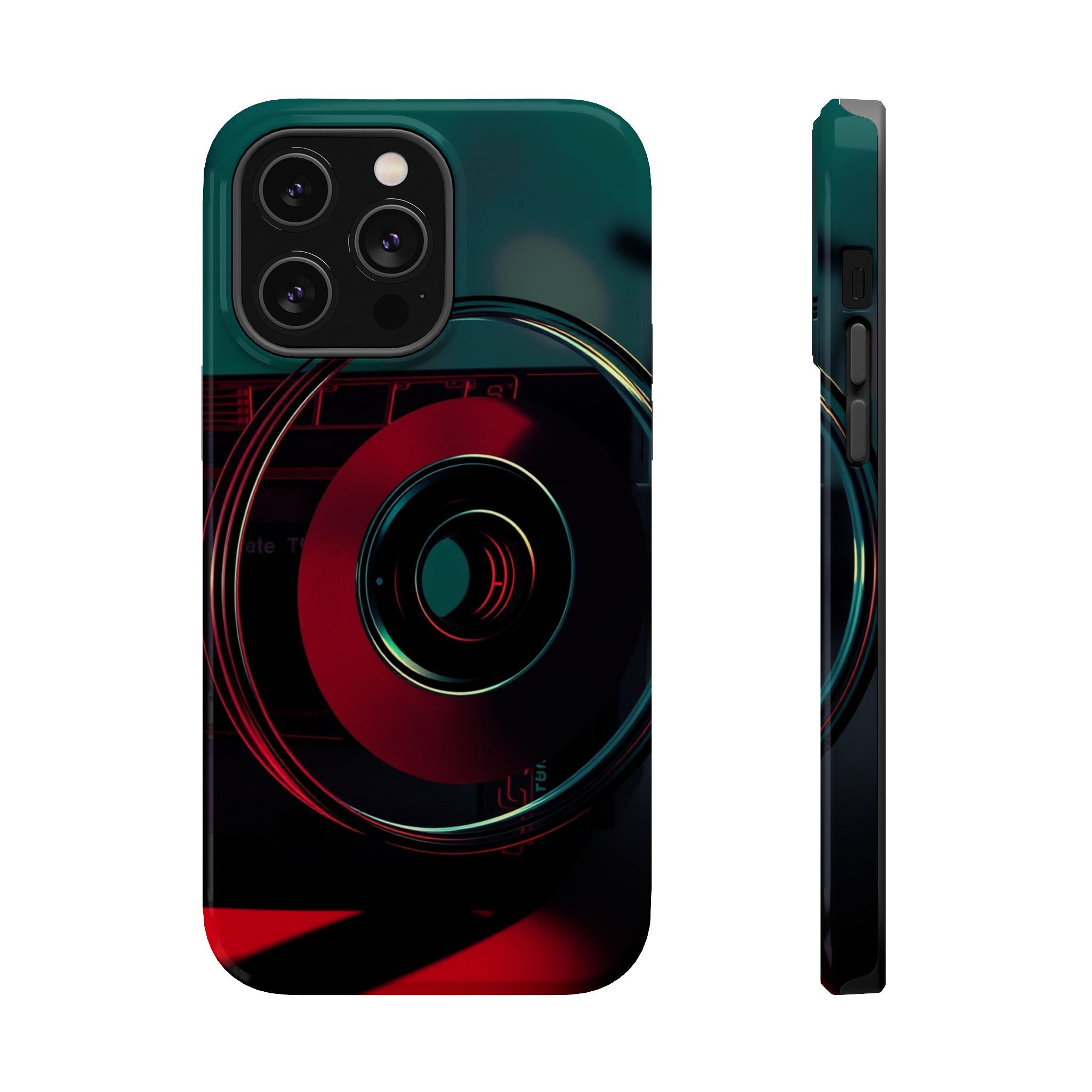 iPhone Vibrant Cassette Tape Rewind Design Slim Everyday Designer Case · iPhone