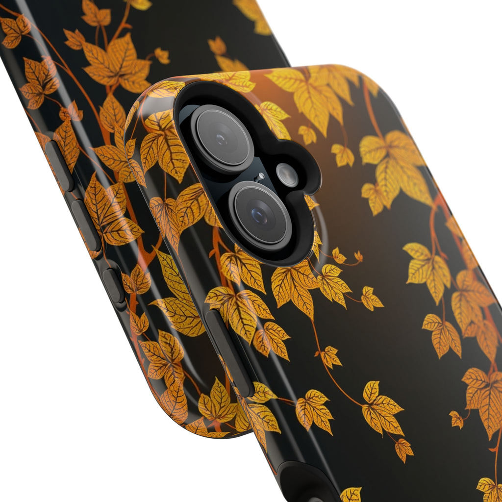 iPhone Mustard And Rust Art Nouveau Vine Slim Everyday iPhone 14 · iPhone Case