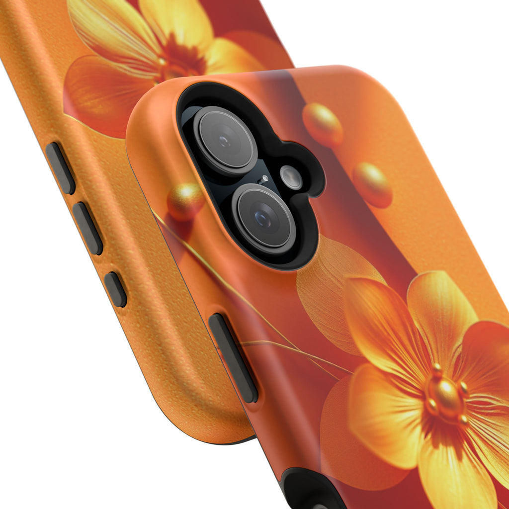 iPhone Floral Geometric Gold Foil Luxury Slim Everyday iPhone Designer · iPhone