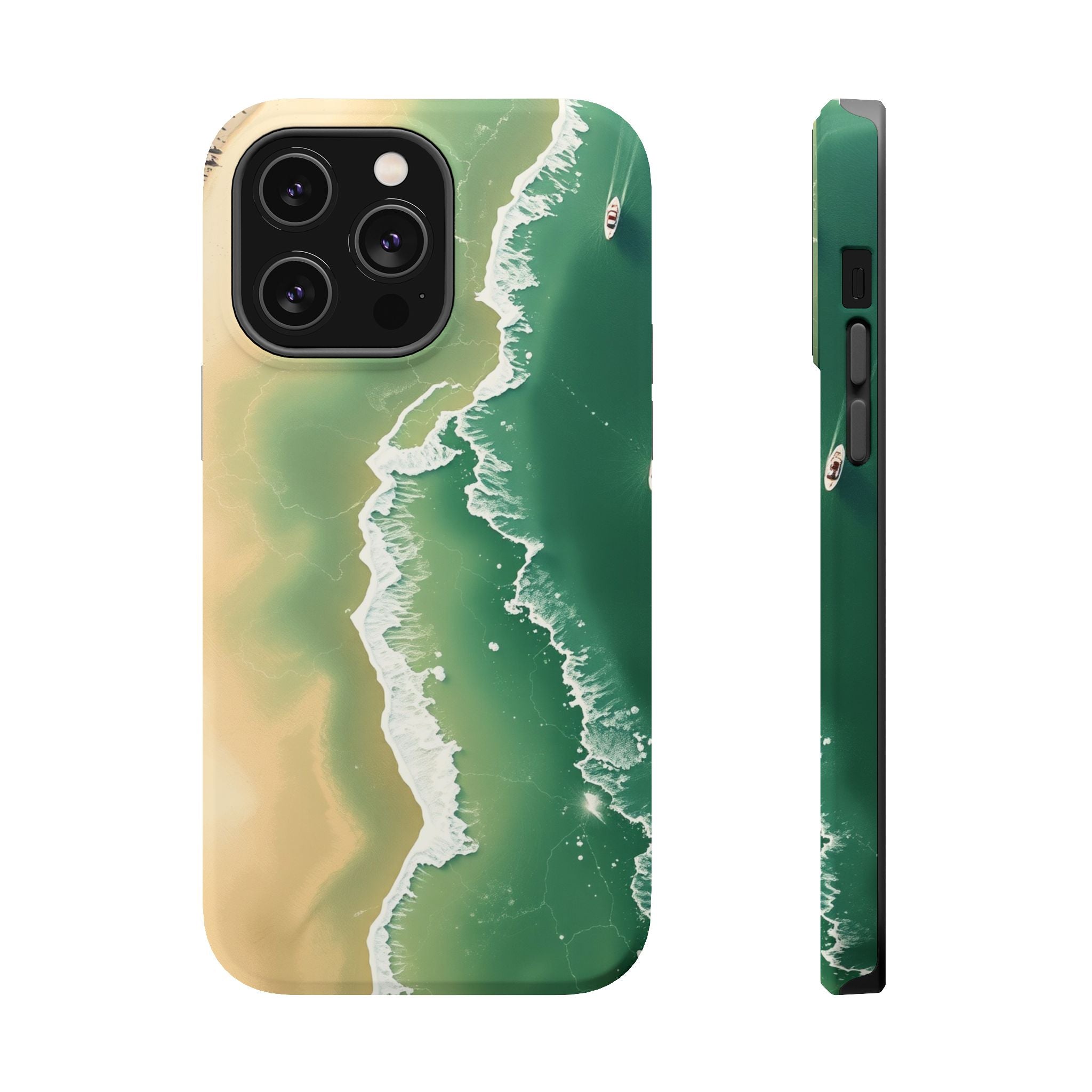 iPhone Shoreline Aerial Bold Art Bold Modern Everyday Snap Case · iPhone Case