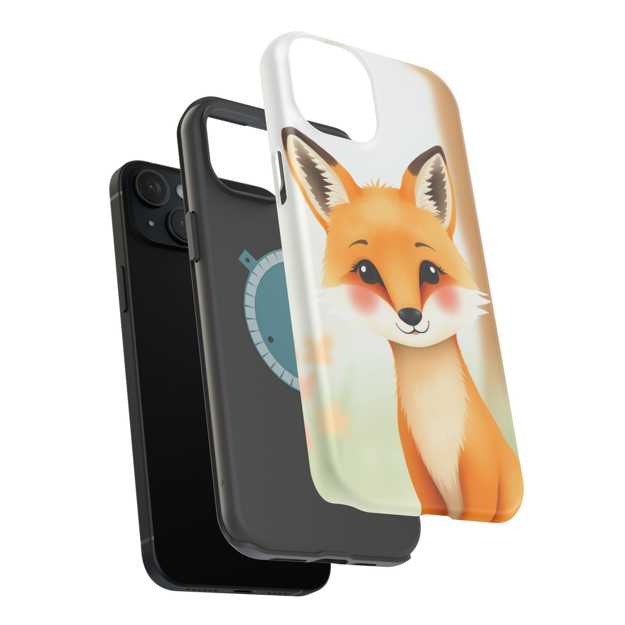 iPhone Watercolor Fox Portrait Kids Fun iPhone Phone Case Gift Slim · iPhone Cas