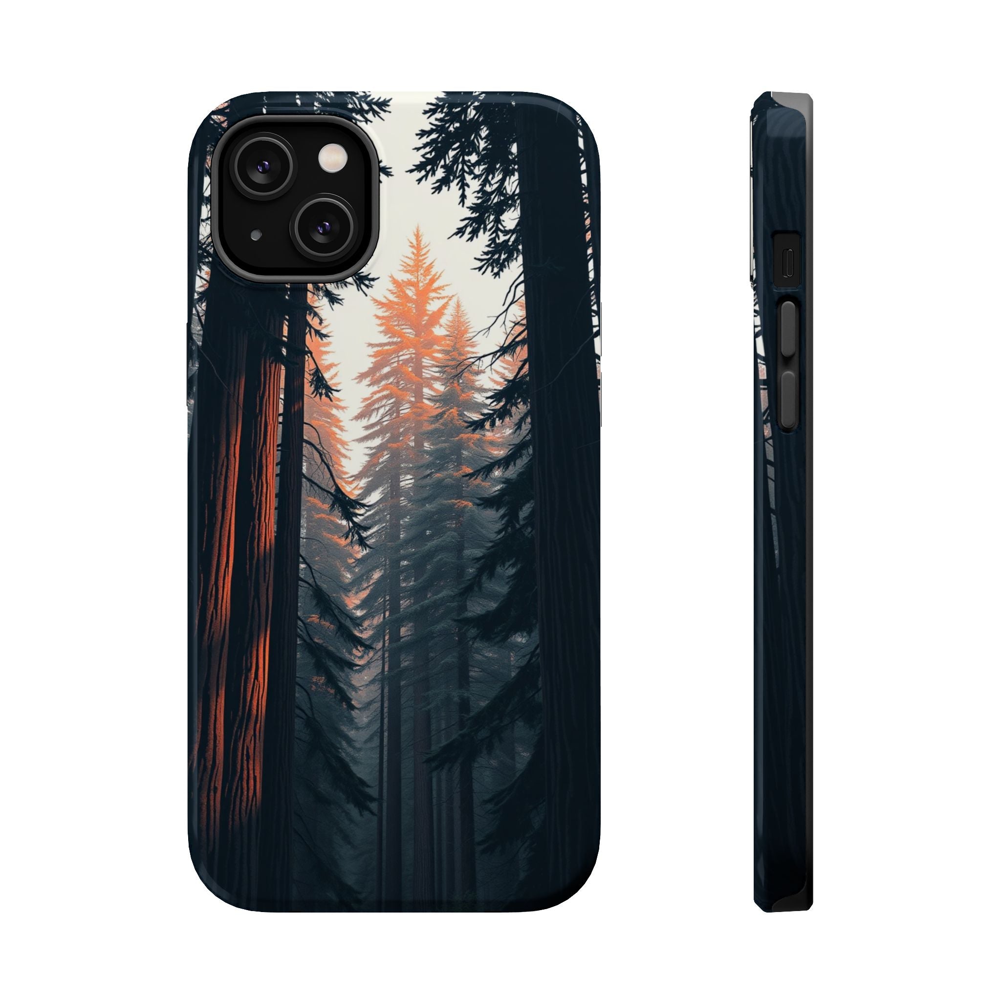 iPhone Redwood Forest Bold Art 18 Bold Modern Everyday Snap Case · iPhone Case