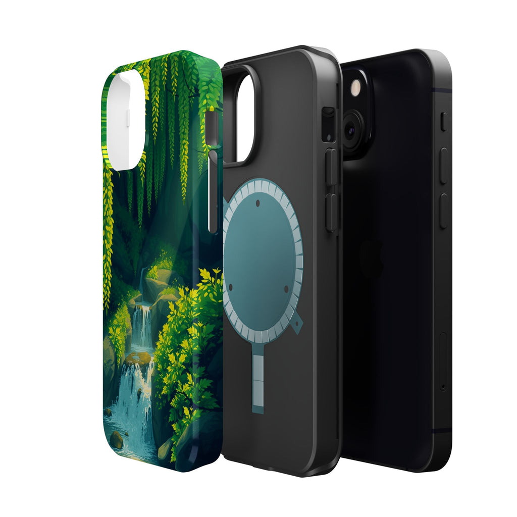 iPhone Earthy Wisteria Cascade Design Slim Everyday iPhone 13 Designer · iPhone