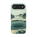 iPhone Radiant Tidal Pool Design Bold Modern Everyday Snap Case · iPhone Case
