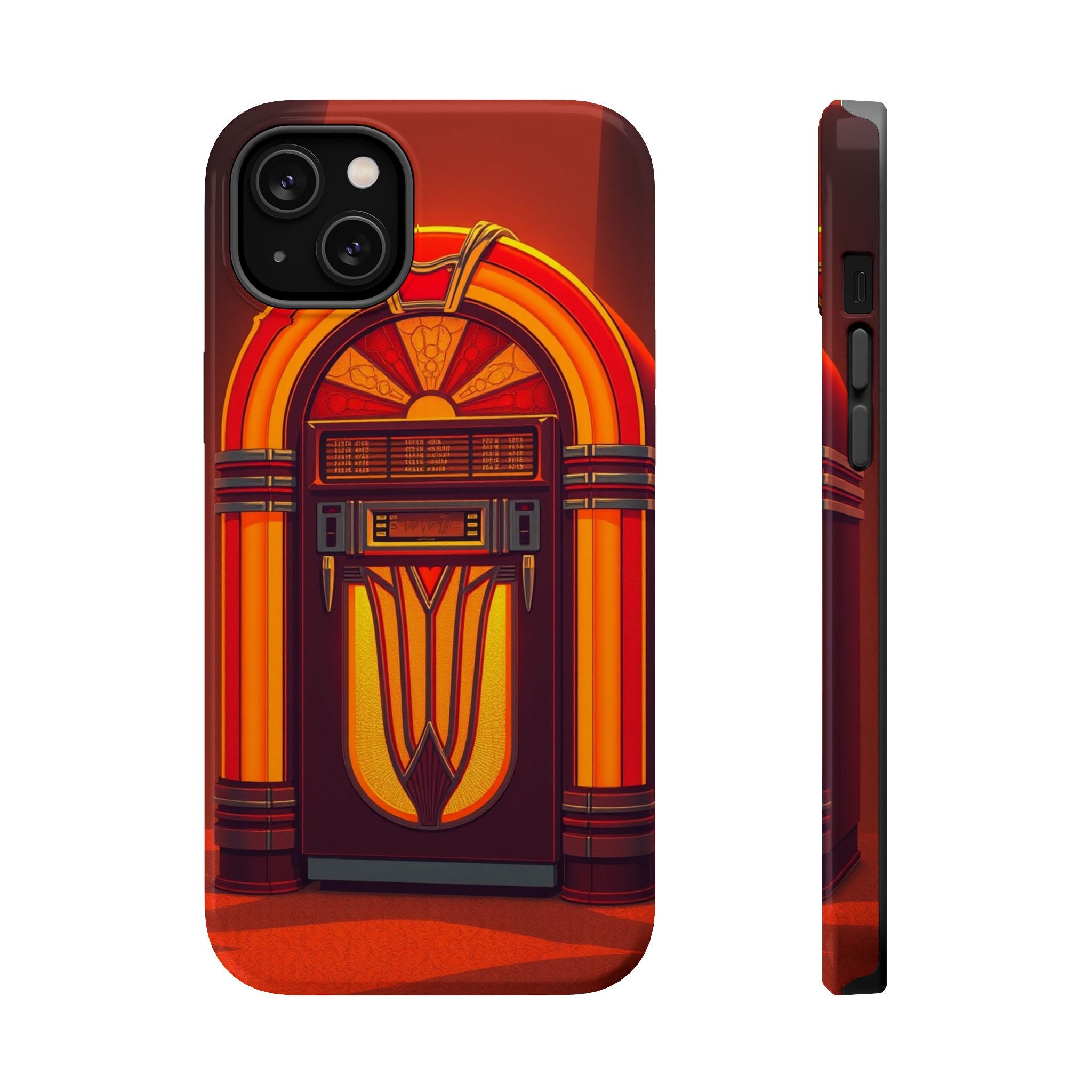 iPhone Jukebox Glow Pop Art Bold Bold Modern Everyday Snap Case · iPhone Case