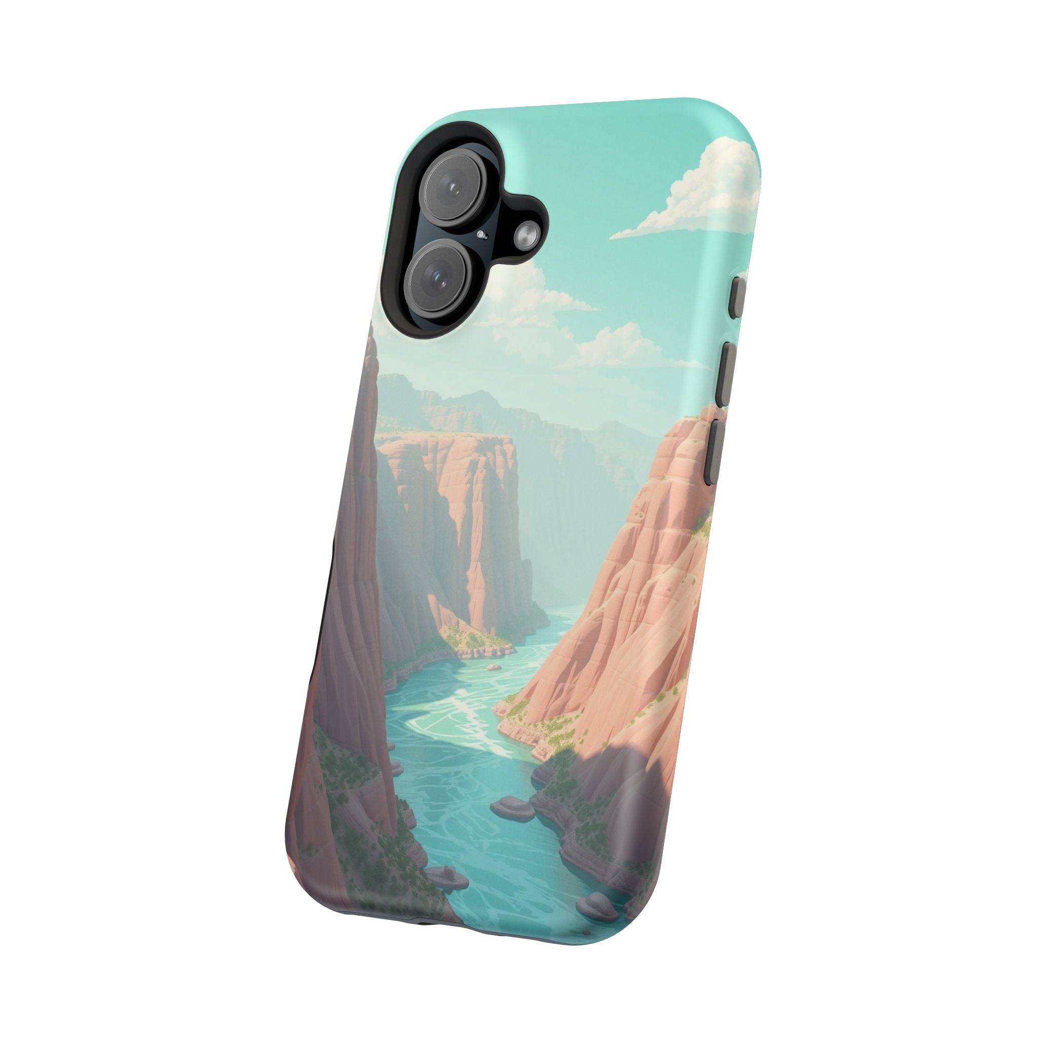 iPhone River Canyon Mystic Art Slim Everyday Designer Case · iPhone Case