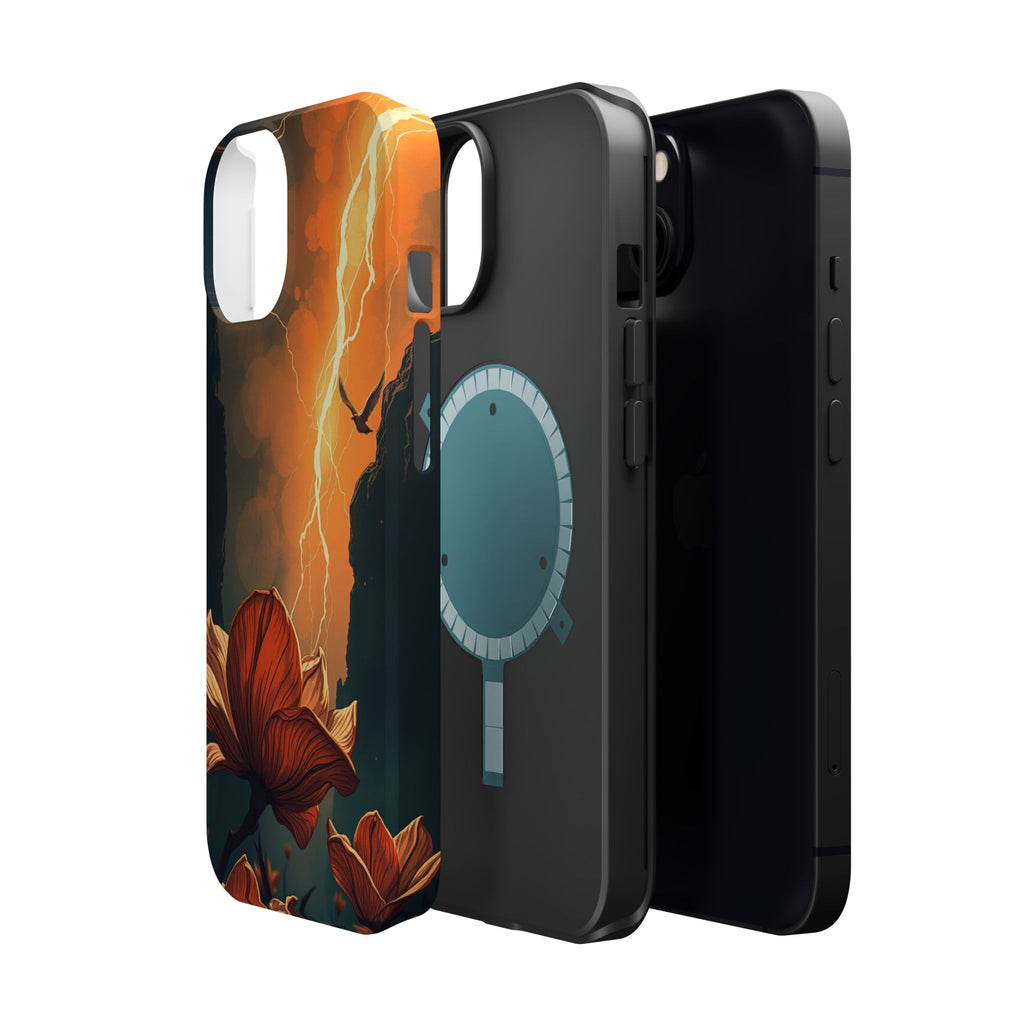 iPhone Vibrant Petal Storm Design Bold Modern Everyday Snap Case · iPhone Case