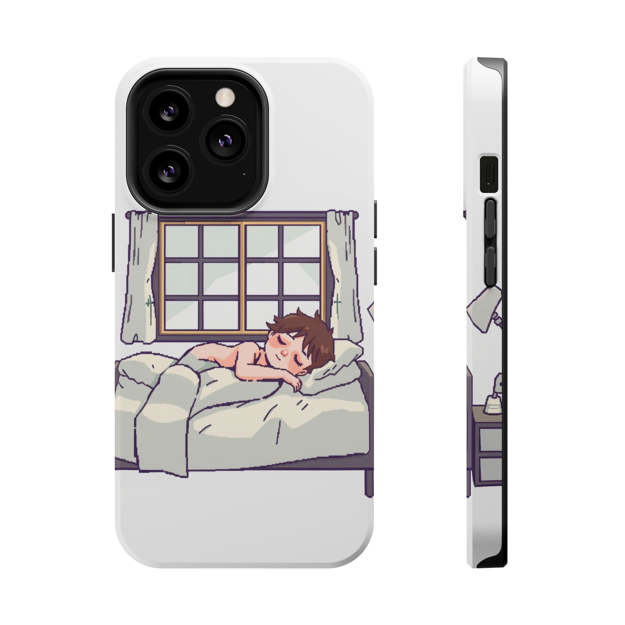 iPhone Do Not Disturb: Napping Bold Art Slim Everyday Designer Case · iPhone Cas
