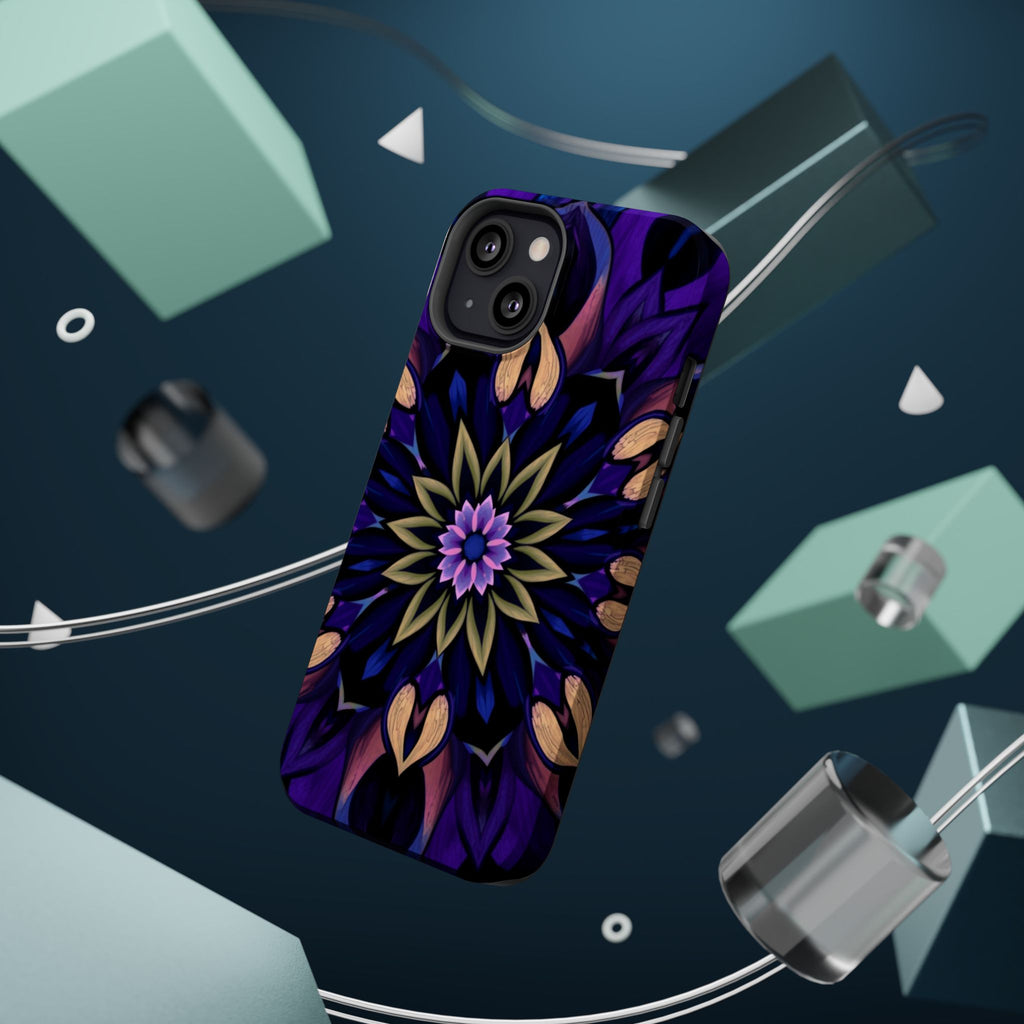 iPhone Floral Mandala Mystic Art Bold Modern Everyday Snap Case · iPhone Case