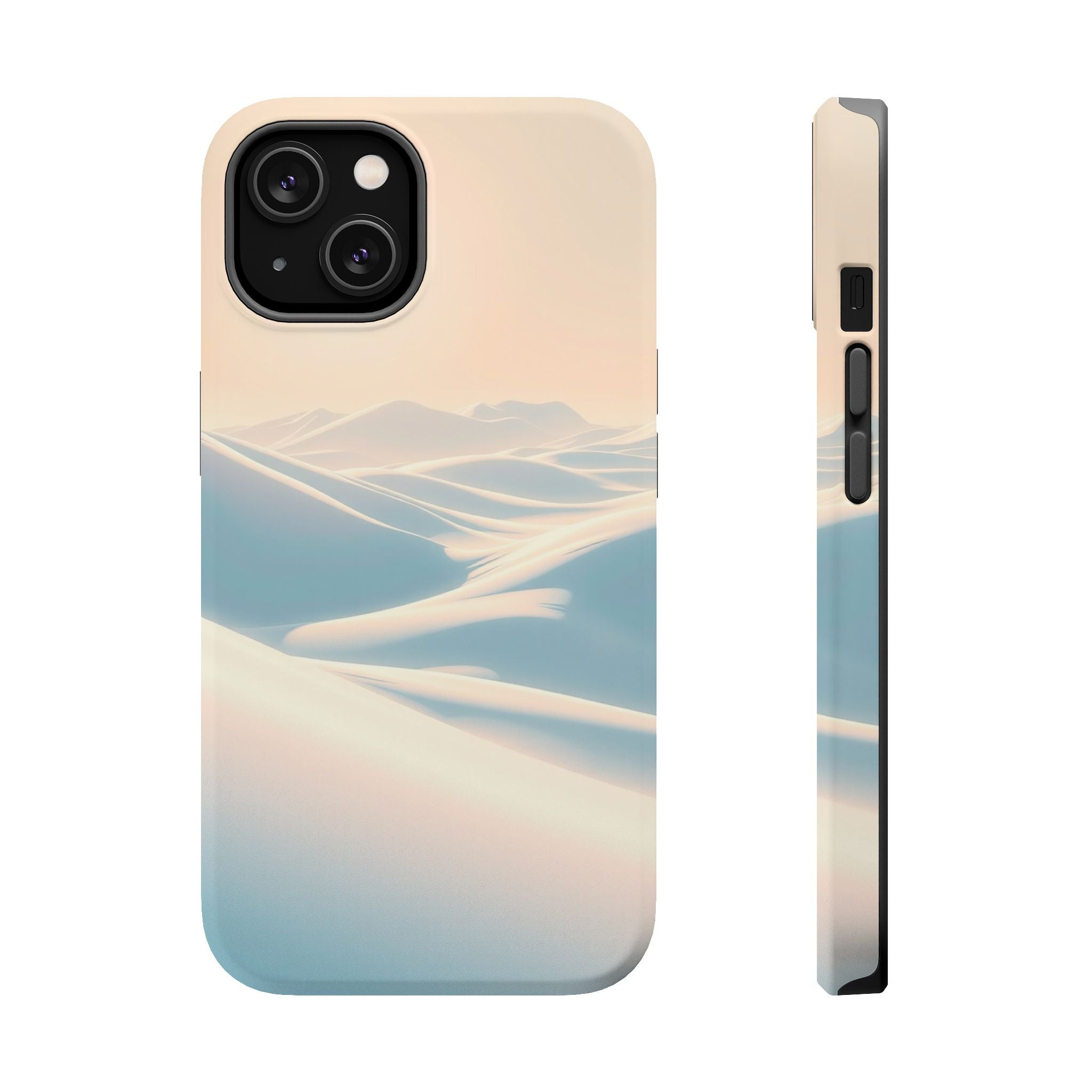 iPhone Sage And Ivory Tundra Expanse Slim Everyday Designer Case · iPhone Case