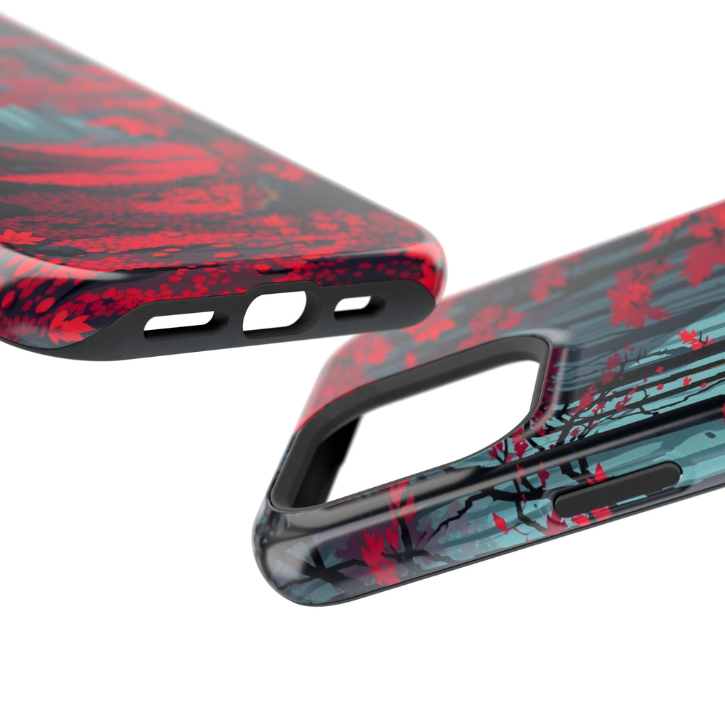 iPhone Serene Autumn Forest Floor Design Slim Everyday iPhone 13 · iPhone Case