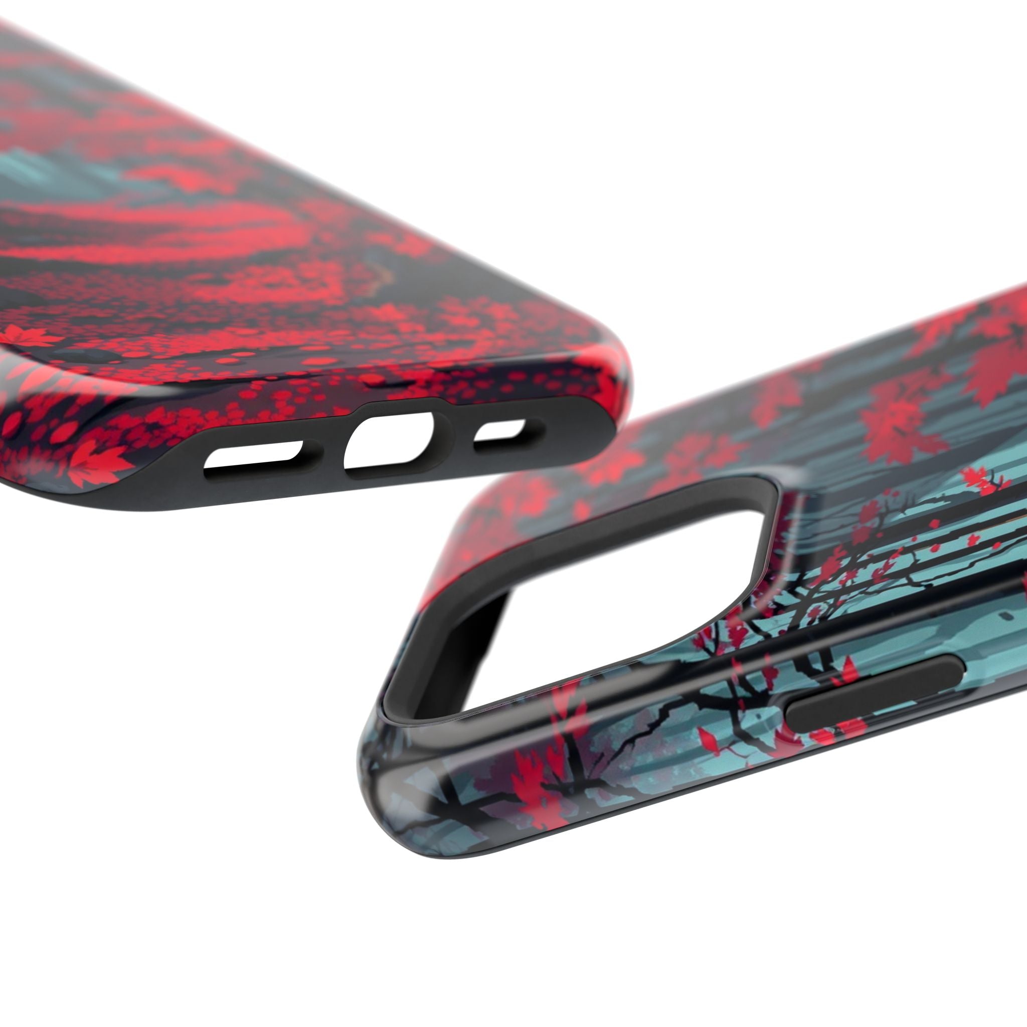 iPhone Serene Autumn Forest Floor Design Slim Everyday iPhone 13 · iPhone Case