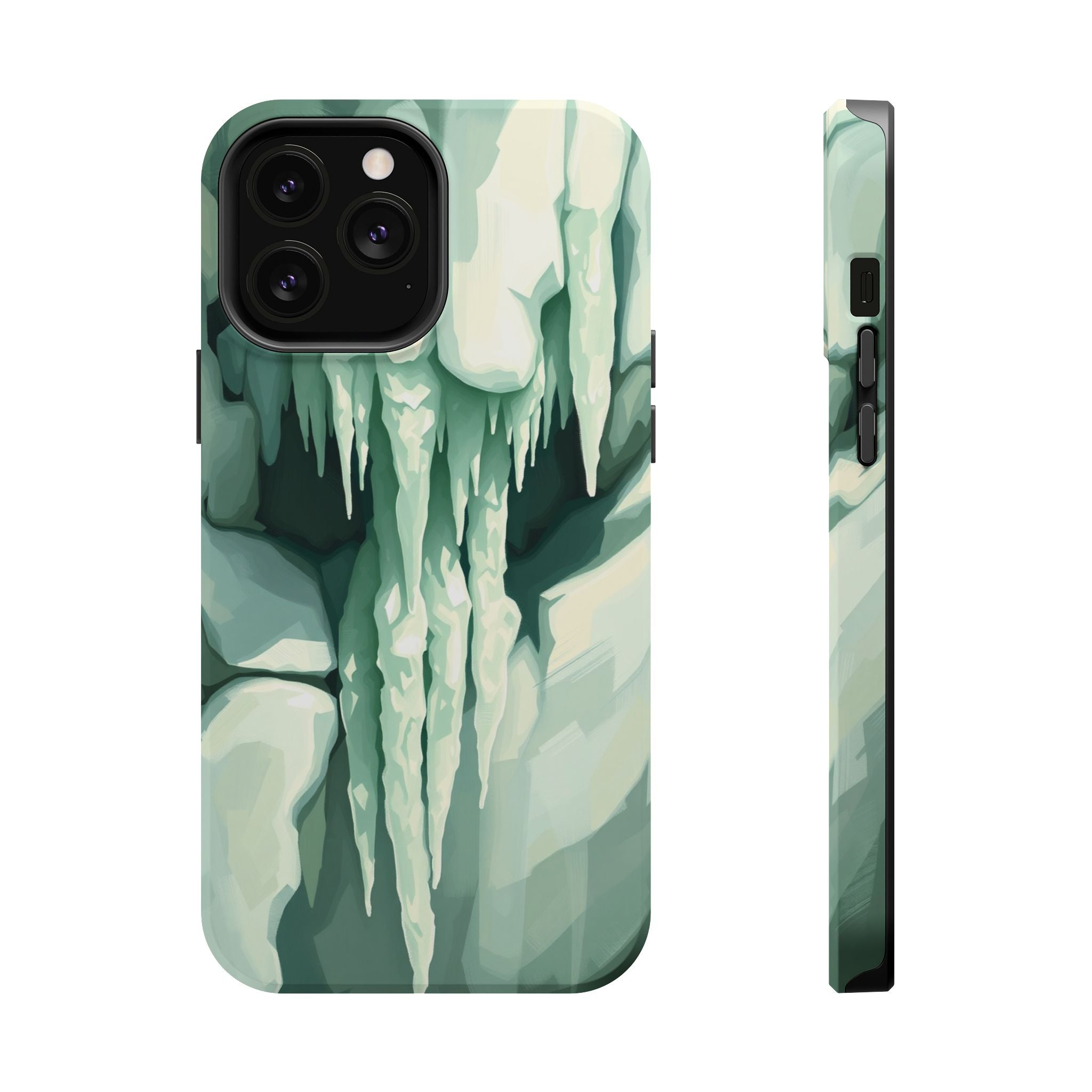 iPhone Earthy Icicle Formation Design Slim Everyday Designer Case · iPhone Case