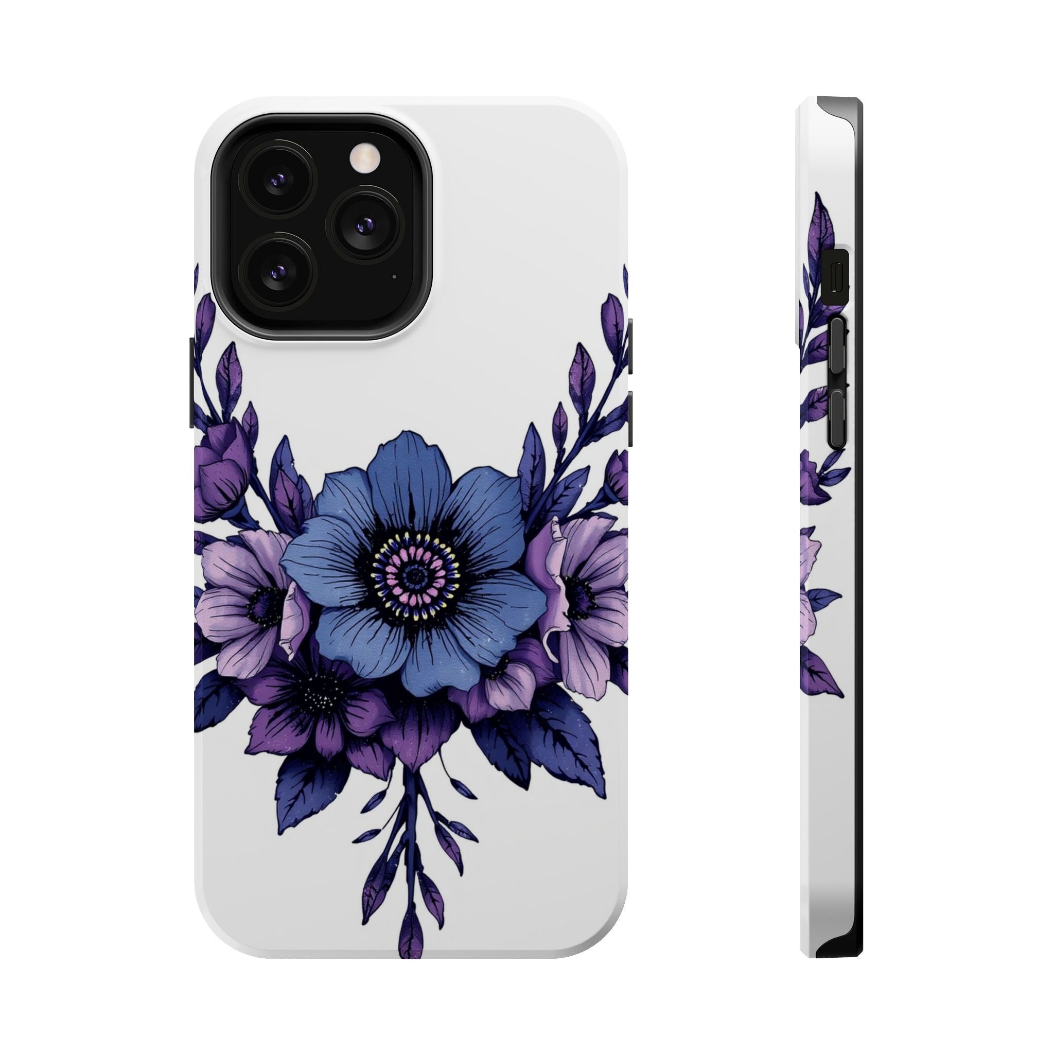 iPhone Floral Crown Grunge Distressed Slim Everyday Designer Case · iPhone Case