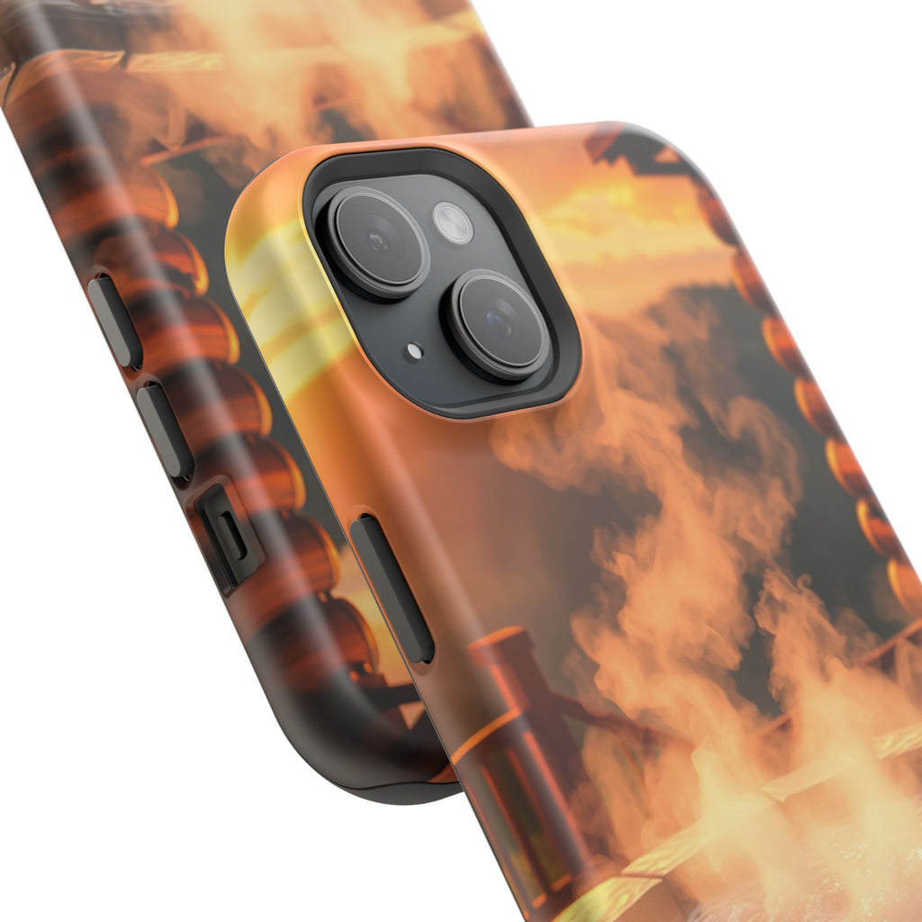 iPhone Hot Spring Steam Enchanted Art Slim Everyday Designer Case · iPhone Case
