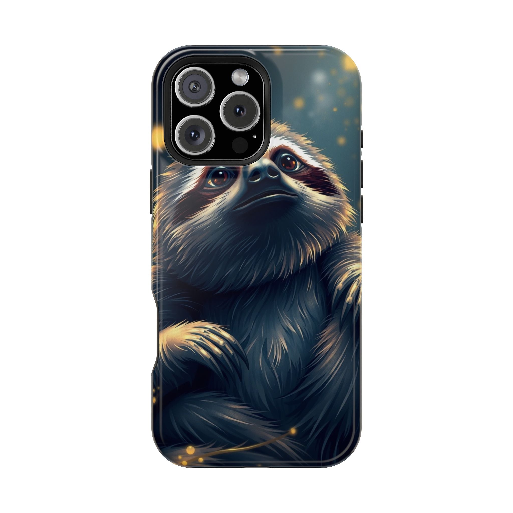 iPhone Vibrant Cozy Sloth Mode Design Slim Everyday Designer Case · iPhone Case