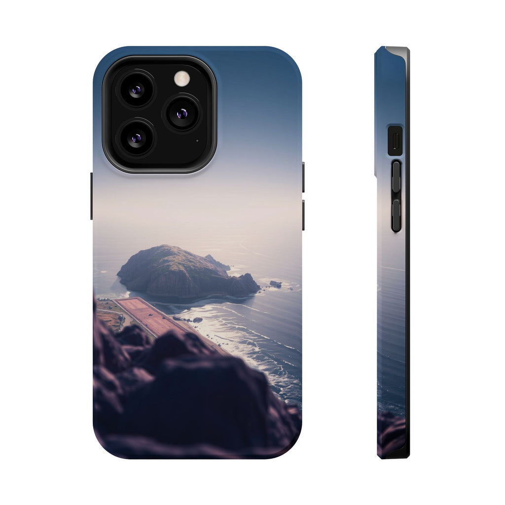 iPhone Shoreline Aerial Enchanted Art Slim Everyday Designer Case · iPhone Case