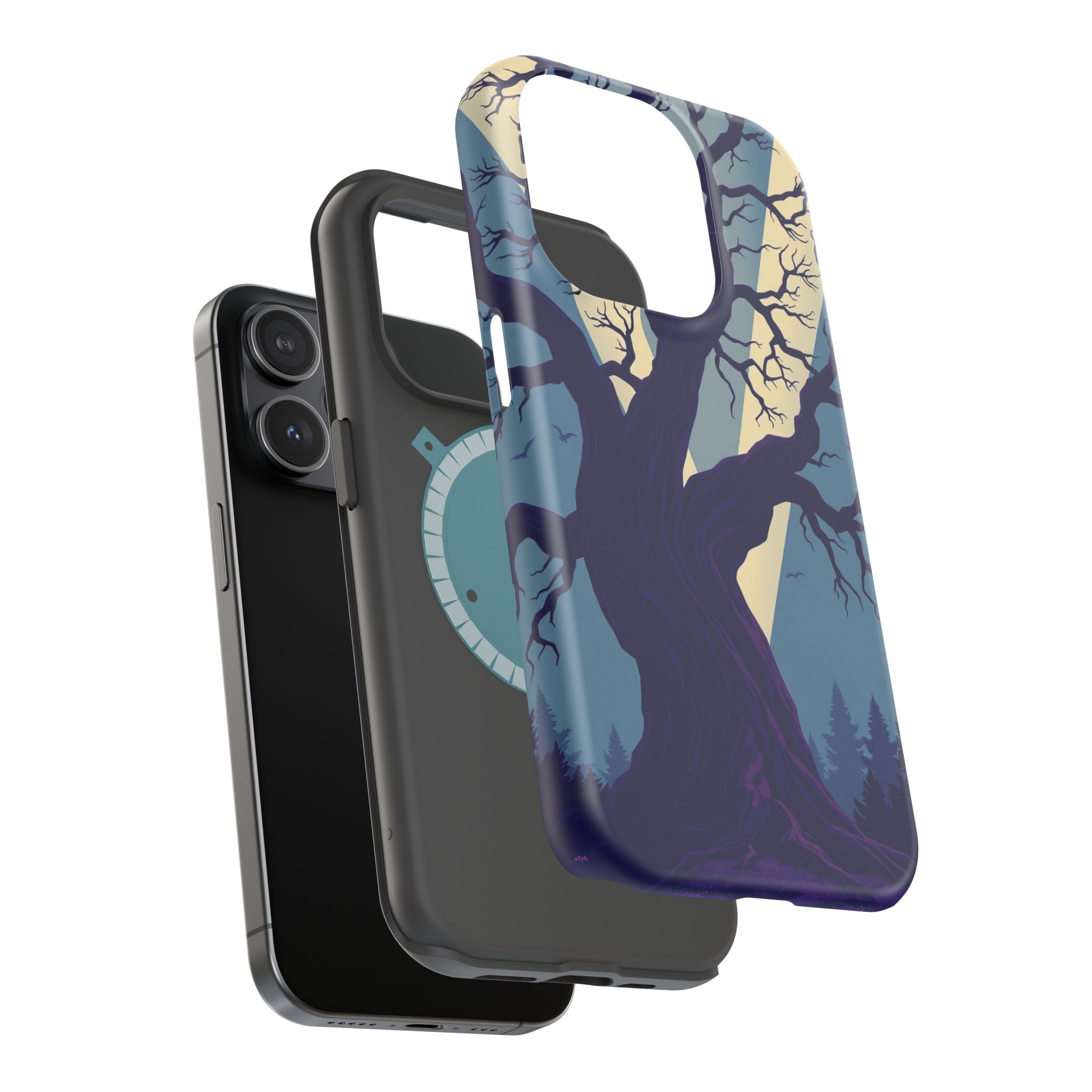 iPhone Twisted Tree Vintage Retro Poster Slim Everyday Designer Case · iPhone Ca