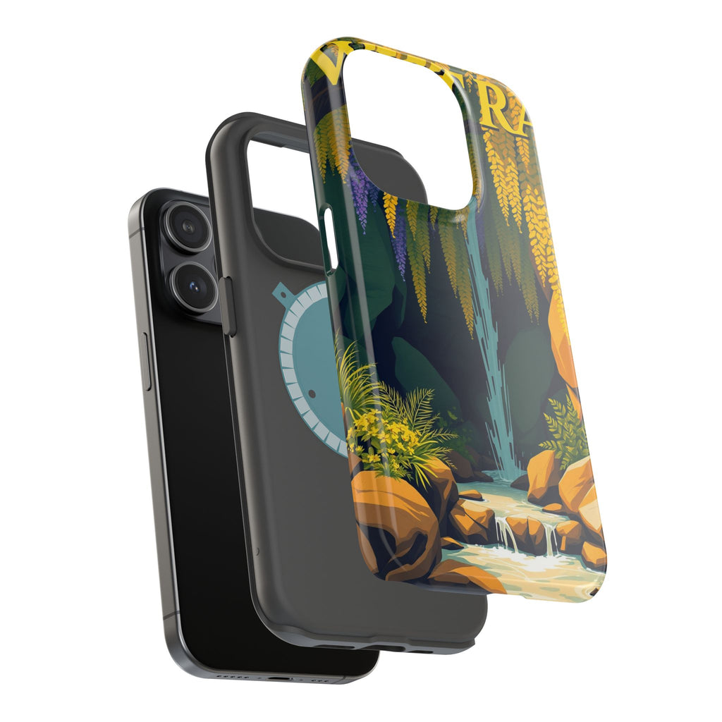 iPhone Wisteria Cascade Vintage Retro Poster Slim iPhone Everyday · iPhone Case