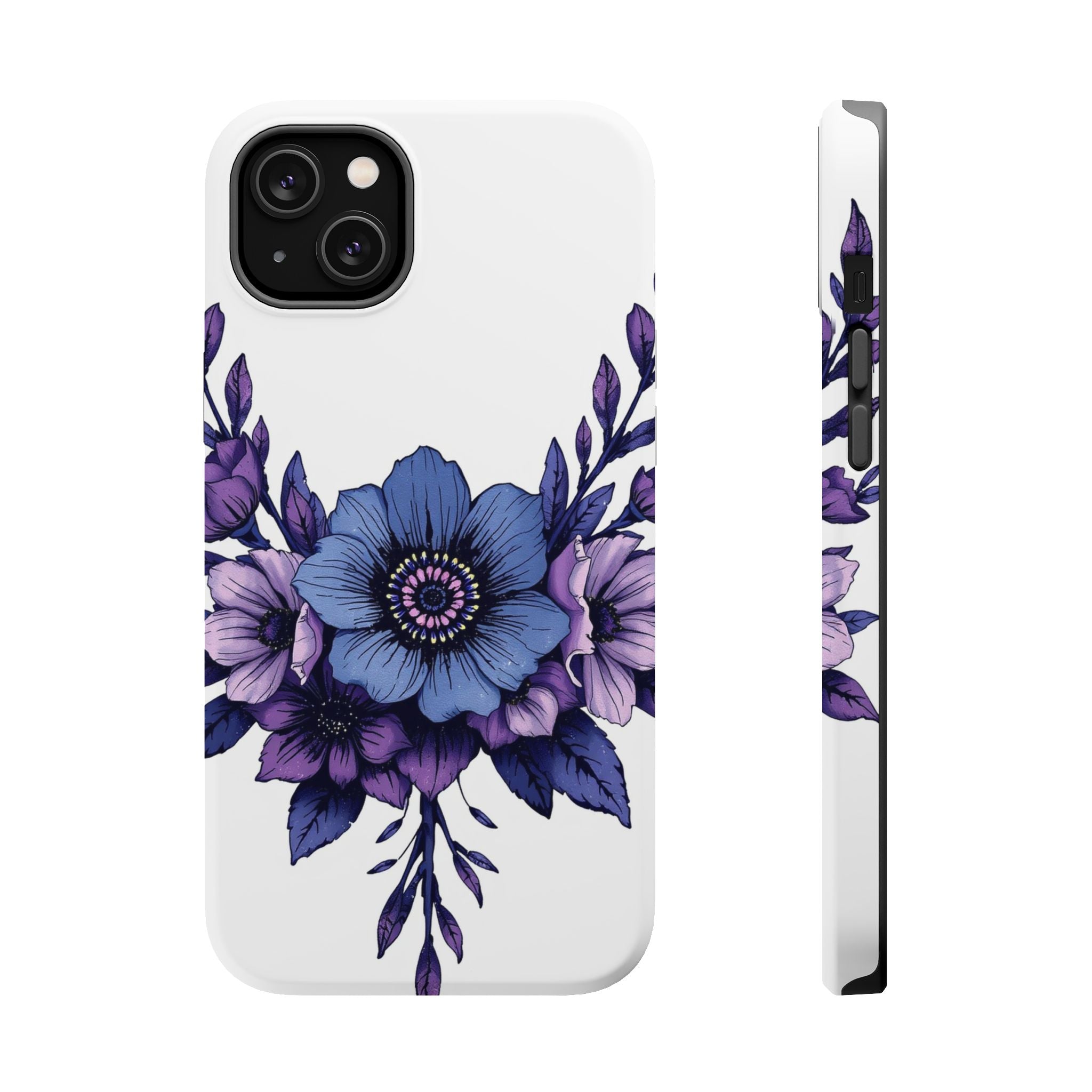 iPhone Floral Crown Grunge Distressed Slim Everyday Designer Case · iPhone Case