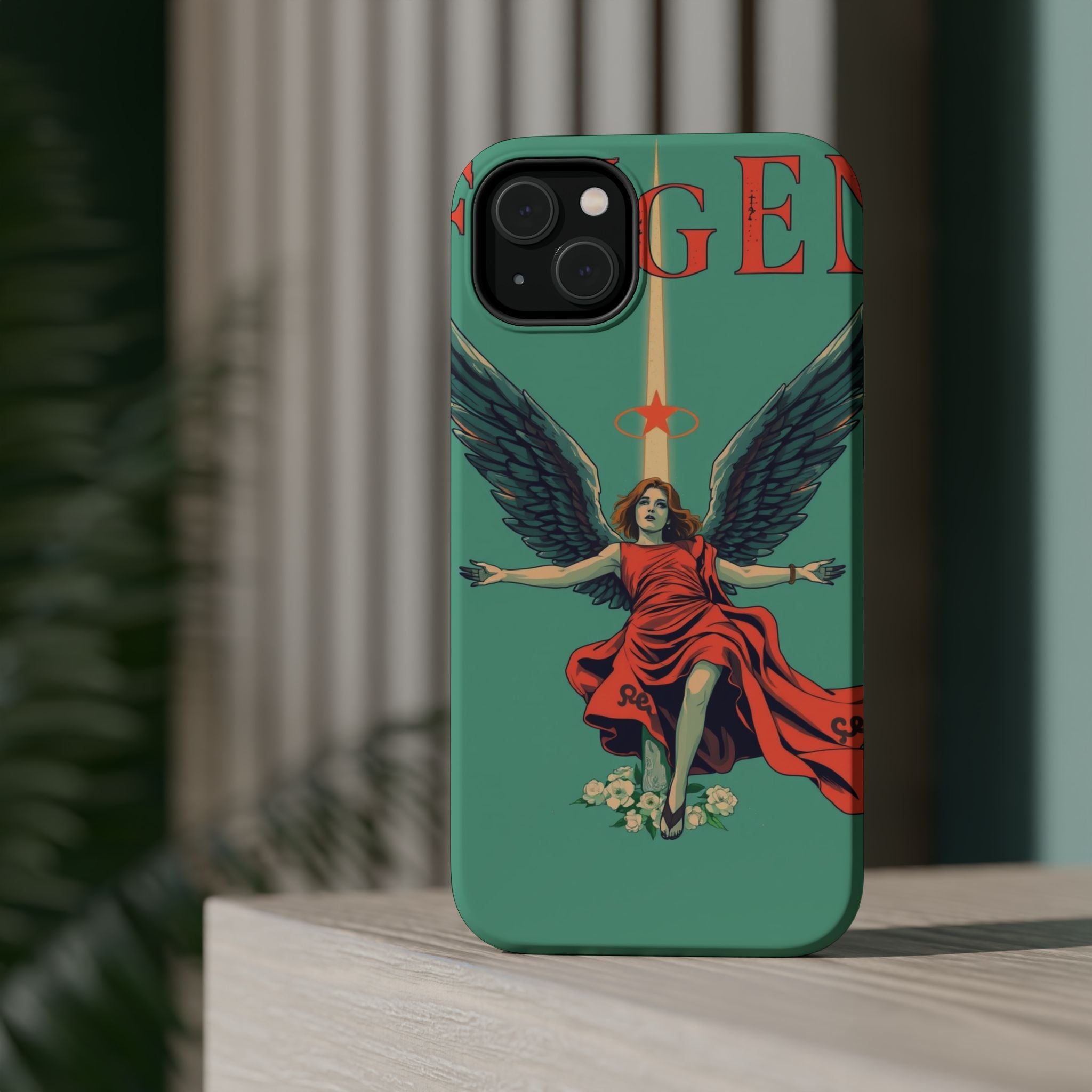 iPhone Radiant Fallen Angel Design Bold Modern Everyday Snap Case · iPhone Case