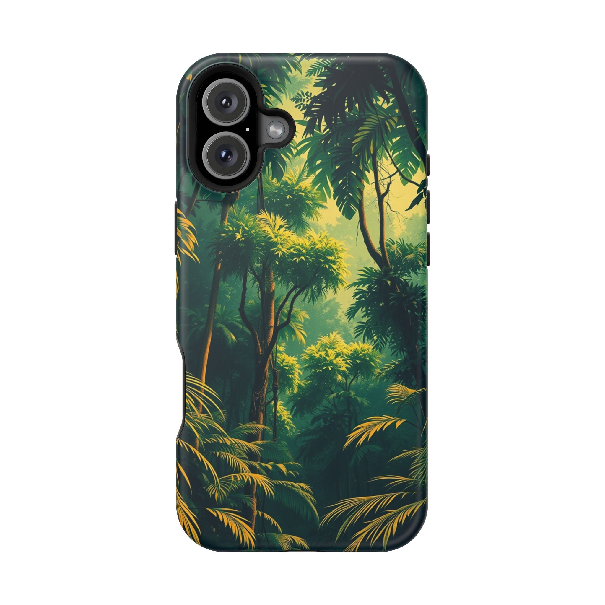 iPhone Rainforest Canopy Vintage Retro Poster Slim iPhone Everyday · iPhone Case