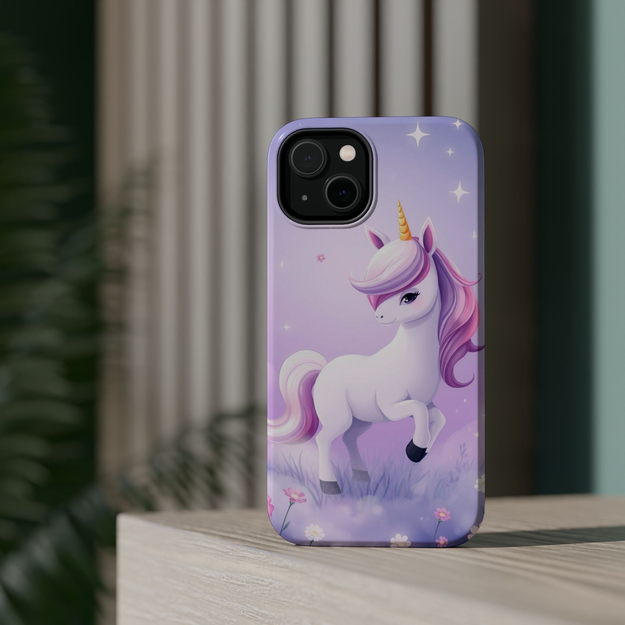 iPhone Lilac Mist Unicorn Kids Fun iPhone Phone Case Gift Artistic · iPhone Case