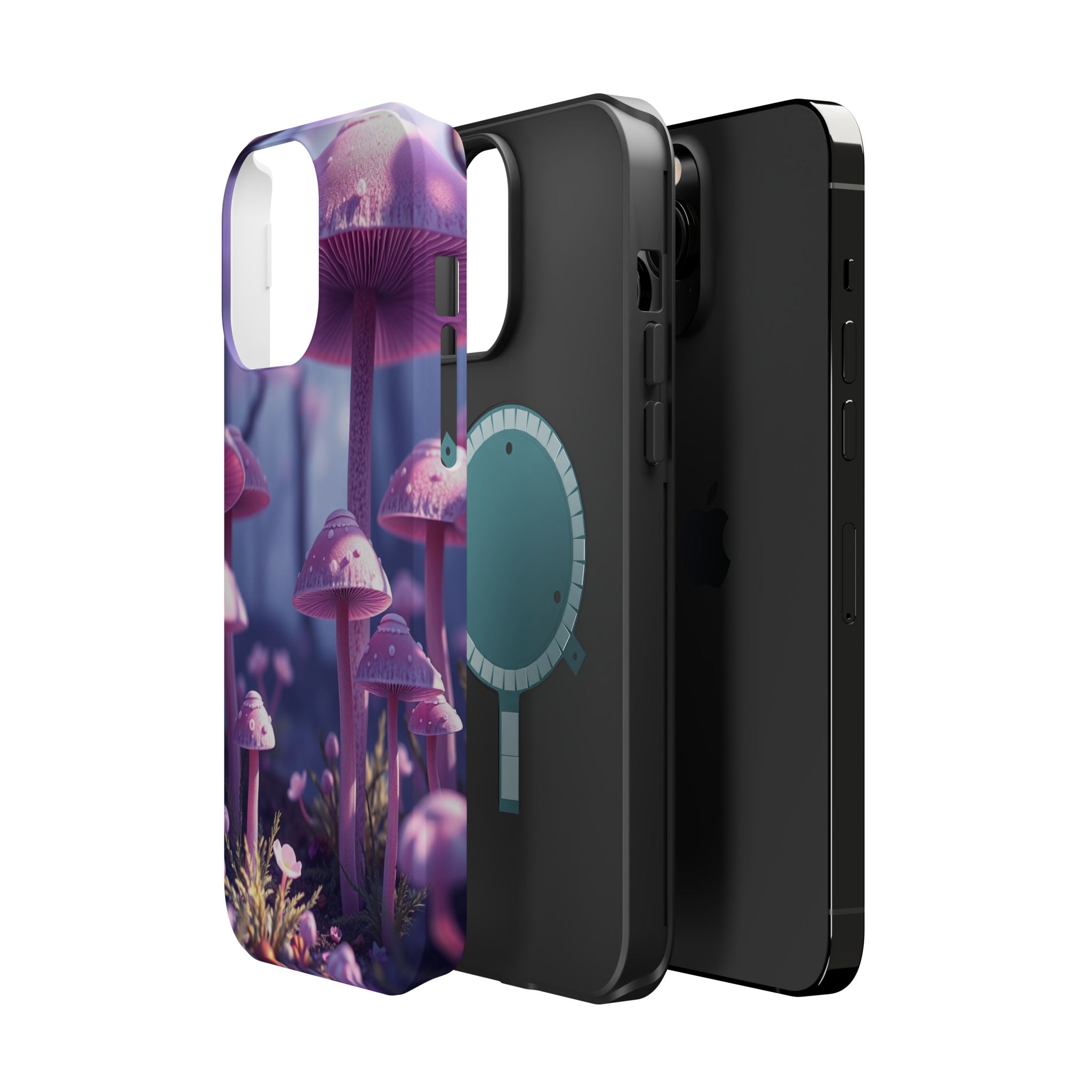 iPhone Mushroom Forest Dreamy Ethereal Slim Everyday Designer Case · iPhone Case