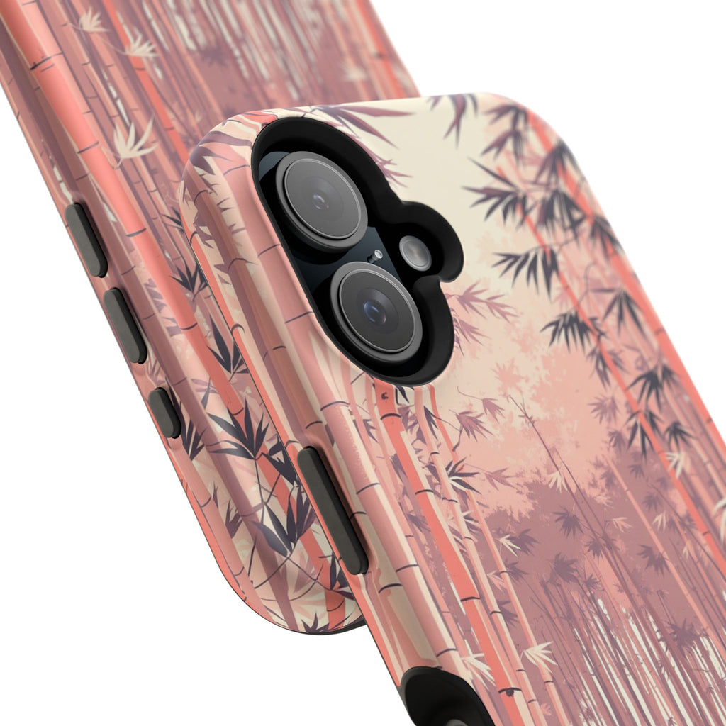 iPhone Rose Pink And Cream Bamboo Grove Slim Everyday iPhone 19 · iPhone Case