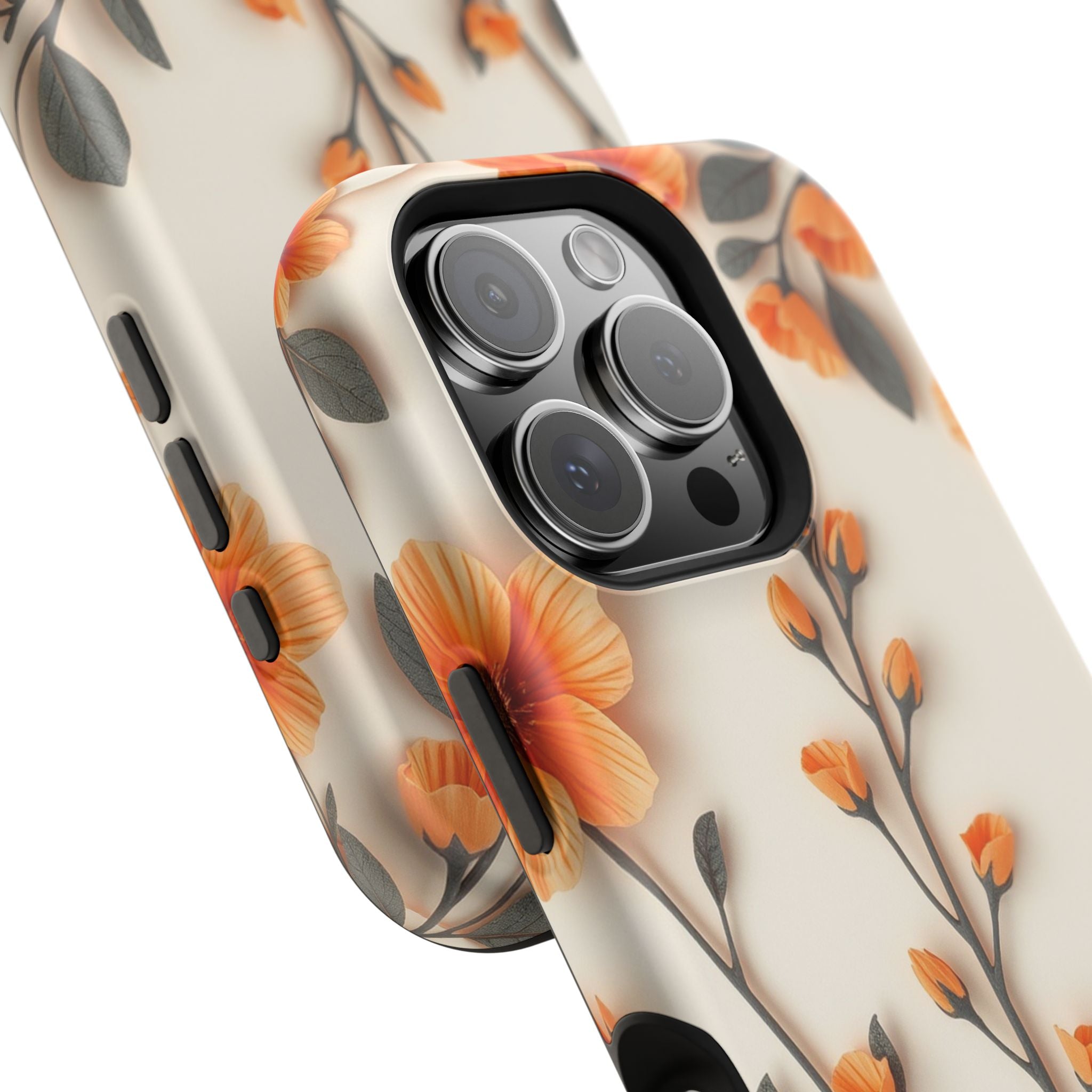 iPhone Vintage Botanical Print Paper Cut Art Slim iPhone Everyday · iPhone Case