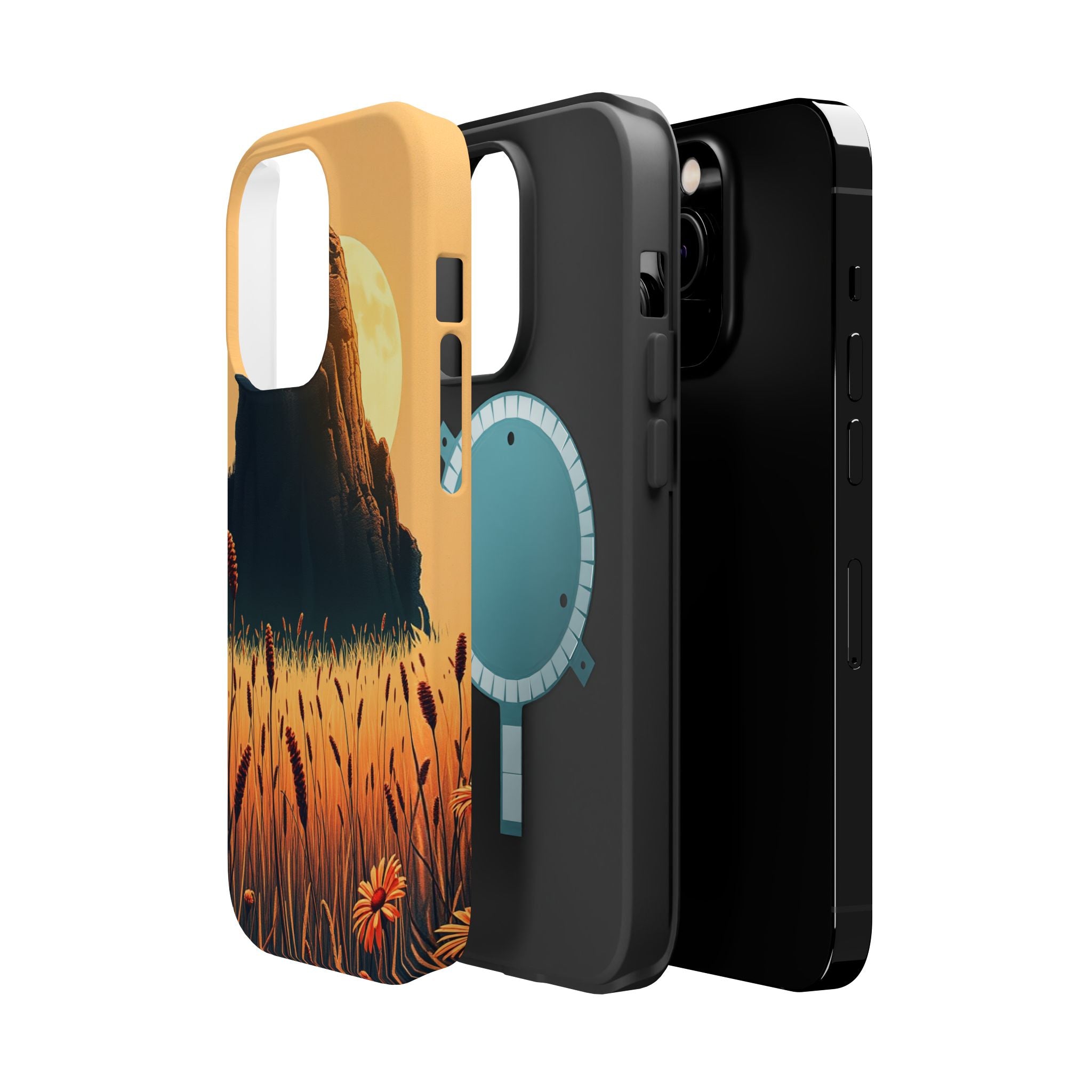 iPhone Spring Meadow Cinematic Art Clean Minimal Snap Cas Slim Snap Case · iPhon