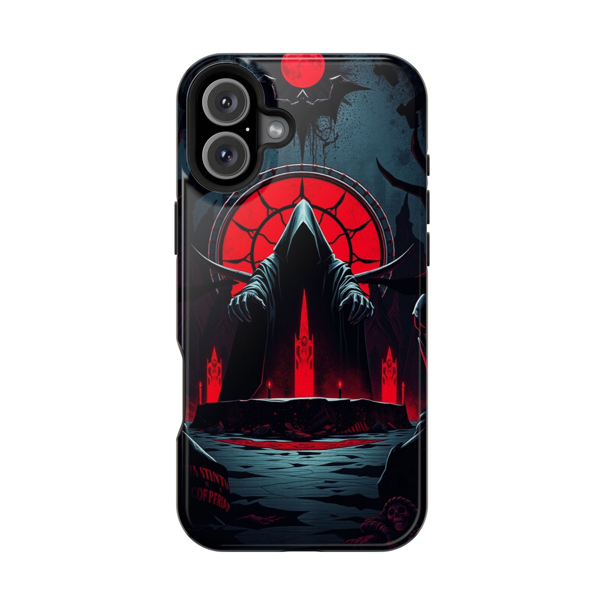 iPhone Serene Necromancer Circle Design Slim Everyday Designer Case · iPhone Cas