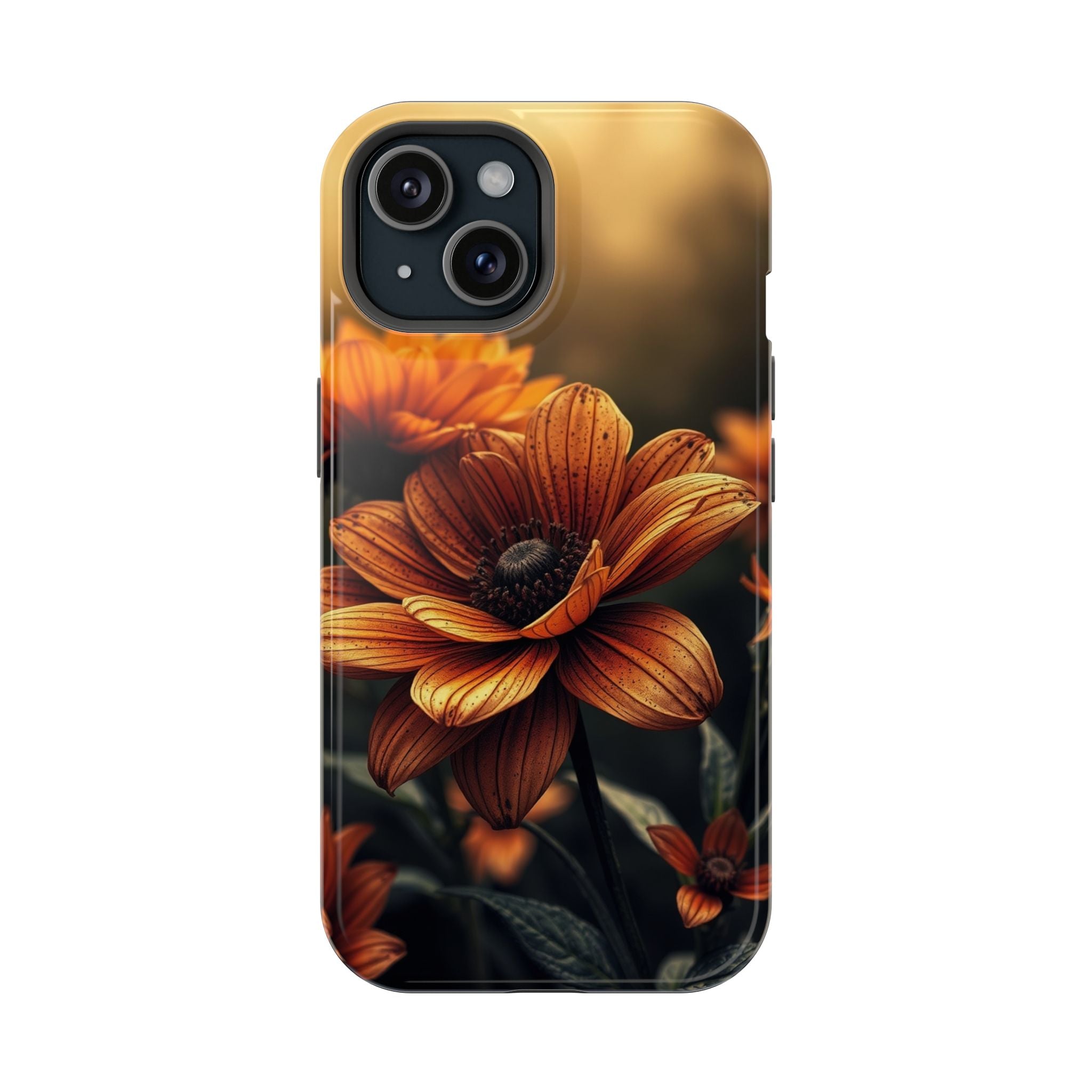 iPhone Radiant Floral Ombre Design Bold Modern Everyday Snap Case · iPhone Case