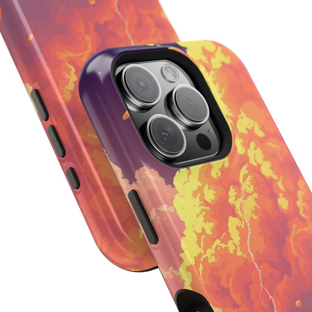 iPhone Sunset Amber And Peach Petal Storm Slim iPhone Everyday Designer · iPhone