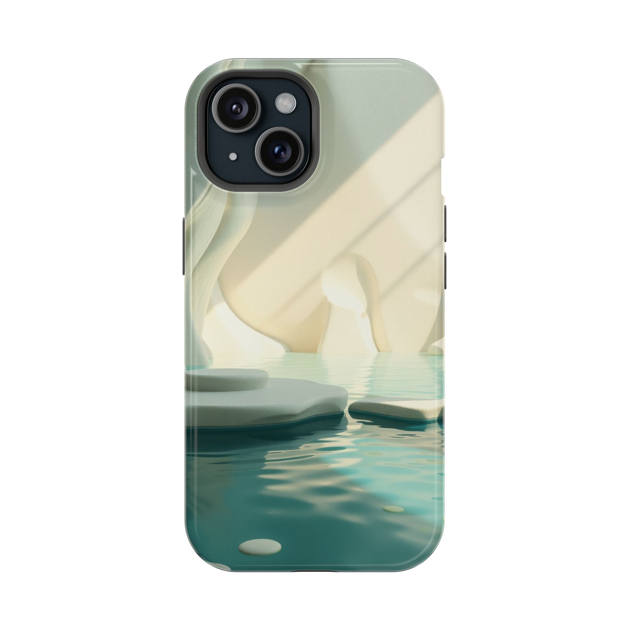 iPhone Tidal Pool 3D Digital Slim Everyday Designer Case · iPhone Case