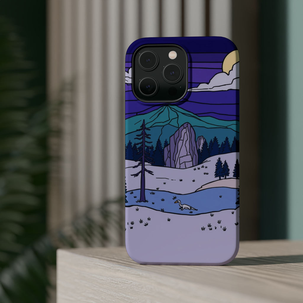 iPhone Pine Ridge Stained Glass Slim Everyday Designer Case · iPhone Case