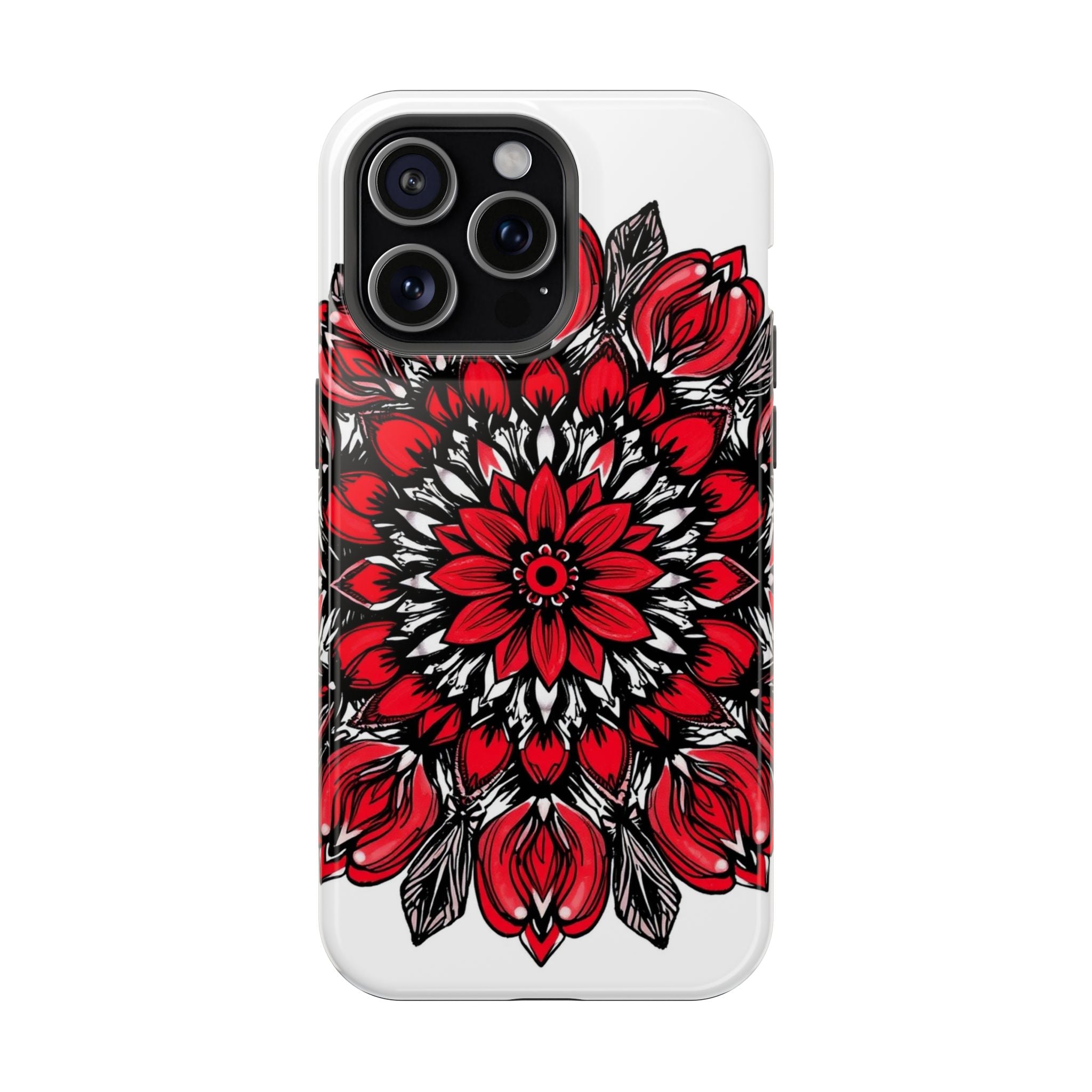 iPhone Floral Mandala Hand-Drawn Sketch Slim Everyday iPhone Designer · iPhone C