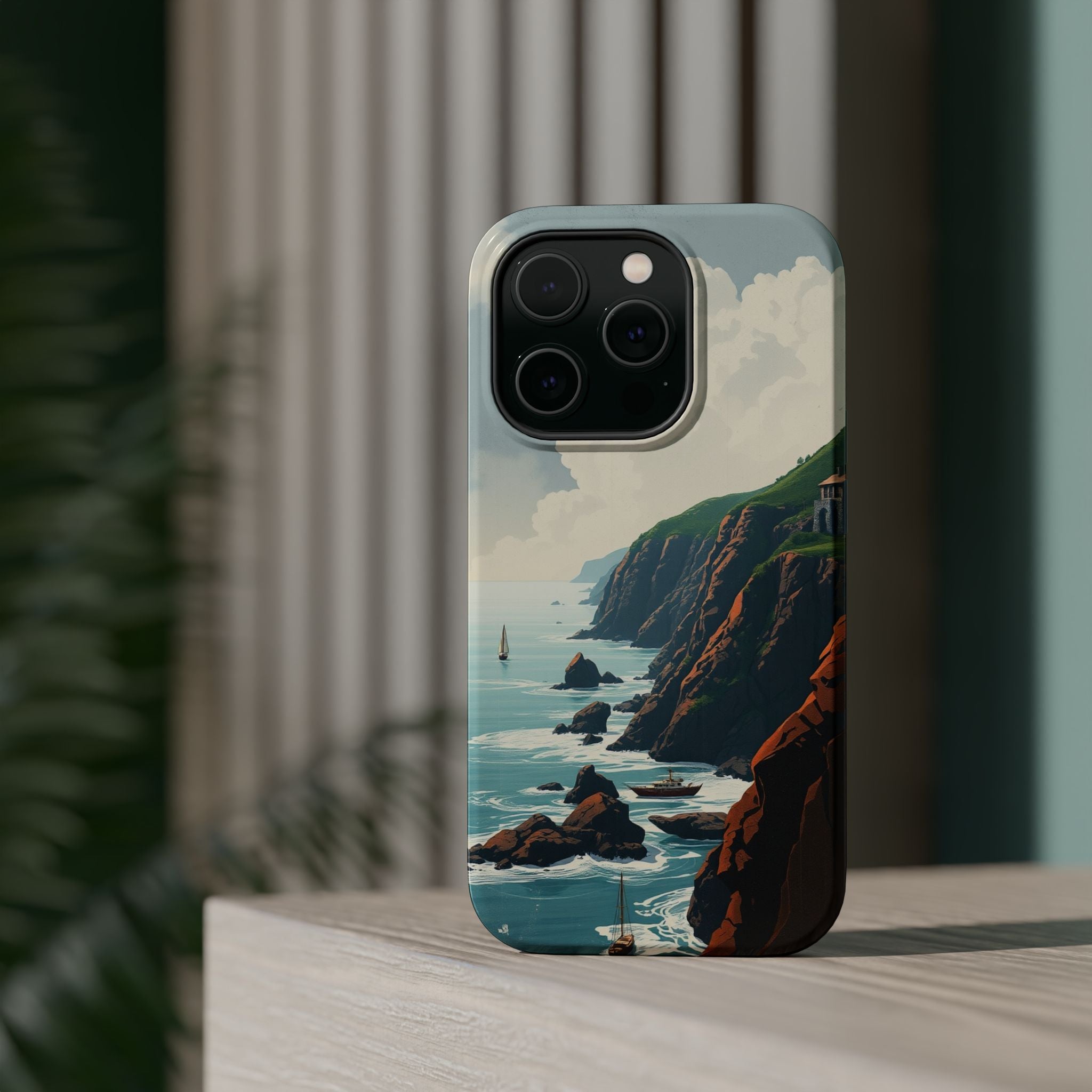 iPhone Hibiscus Coast Bold Art Slim Everyday Designer Case · iPhone Case